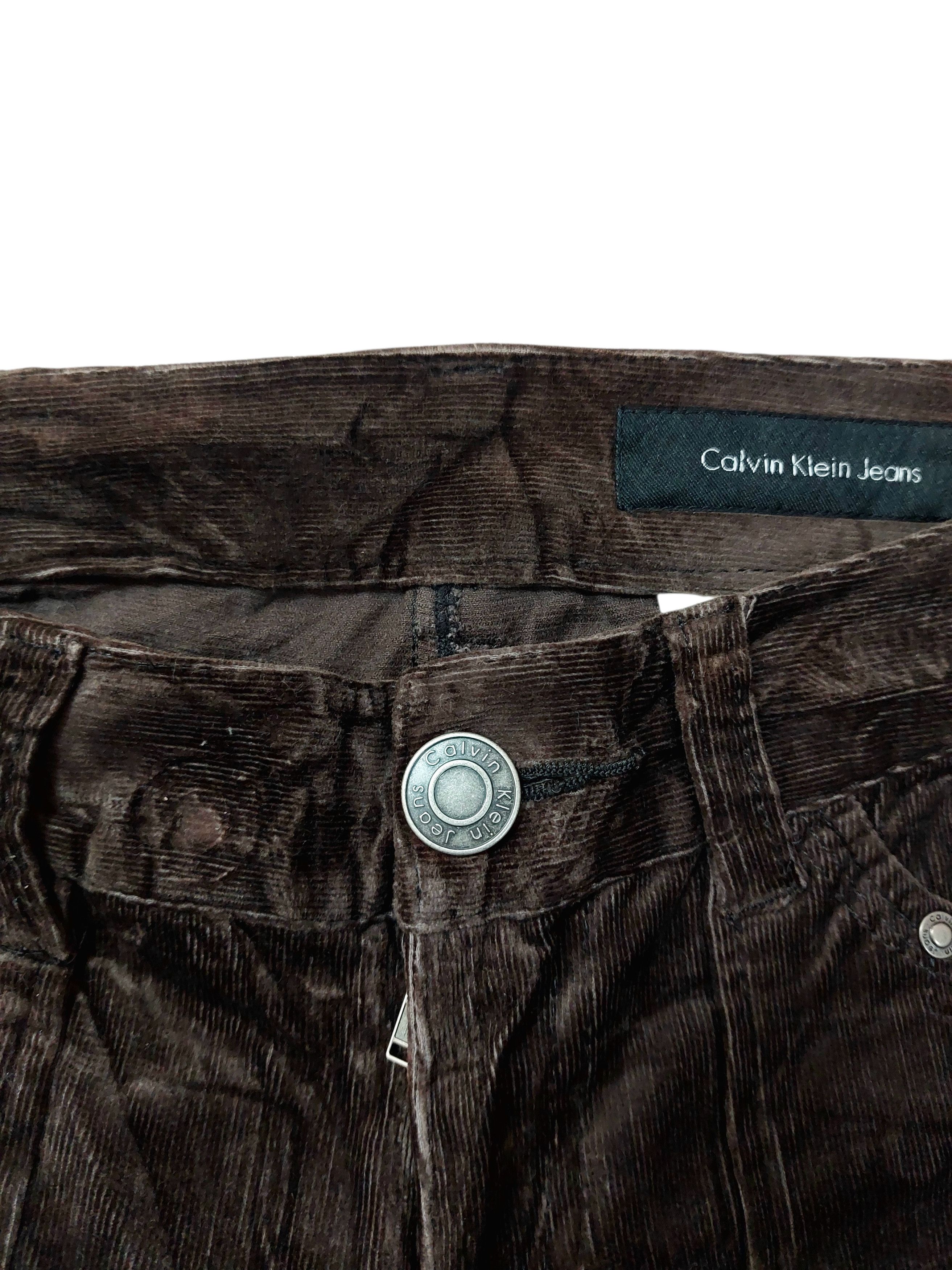 Calvin Klein 🔥 Super Flare Bootcut Calvin Klein 90s Retro Corduroy Size 27" / US 4 / IT 40 - 8 Thumbnail