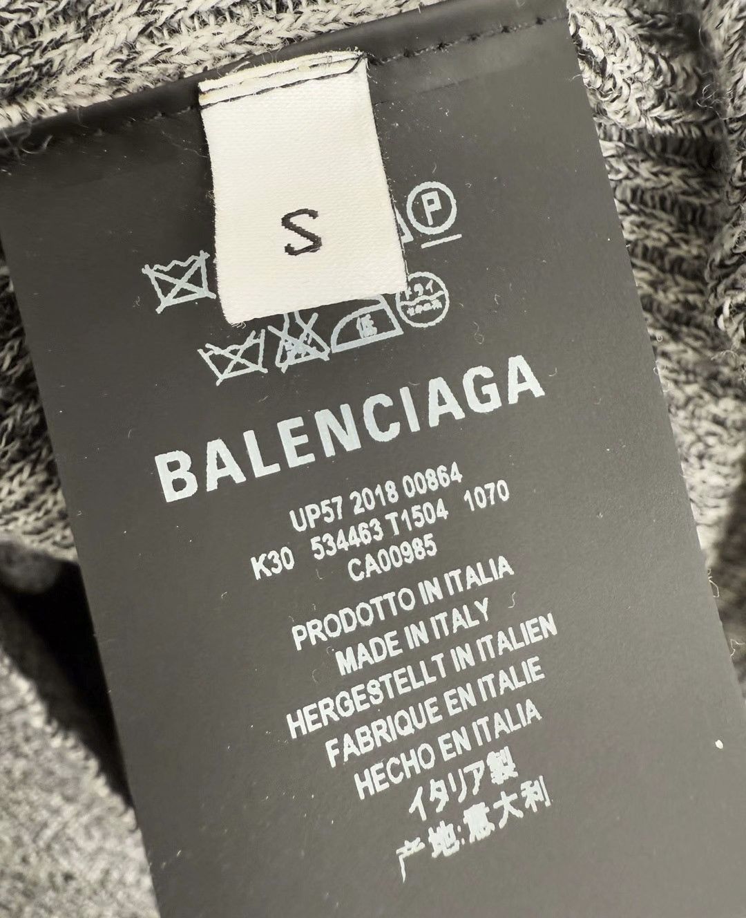 Balenciaga Balenciaga wool sweater, authentic Size S / US 4 / IT 40 - 5 Thumbnail