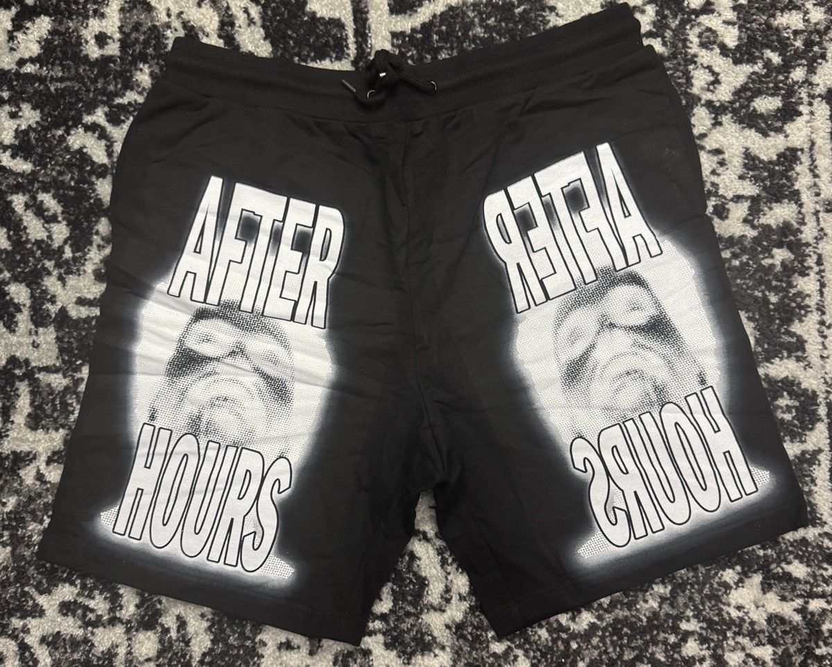 AWGE × P4K × The Weeknd The Weeknd P4K AWGE After Hours Sweatshorts XL Black Size US 38 / EU 54 - 1 Thumbnail