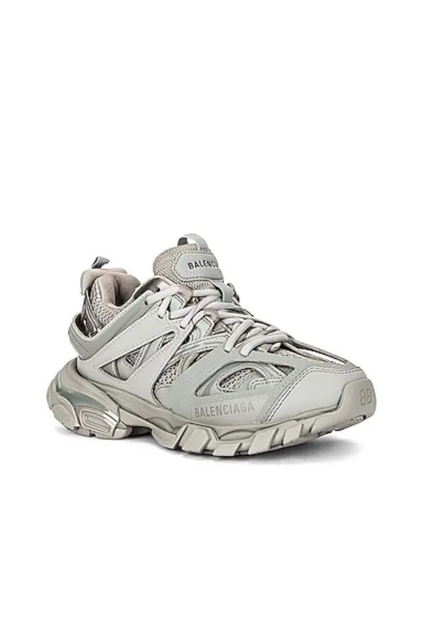 Balenciaga o1mt1gz0924 Track Sneaker Recycled Sole in Grey Size US 11 / EU 44 - 2 Thumbnail