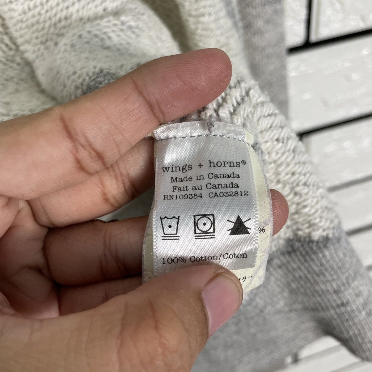 Wings + Horns Wings + Horns Zipper Hoodie Size US S / EU 44-46 / 1 - 19 Thumbnail