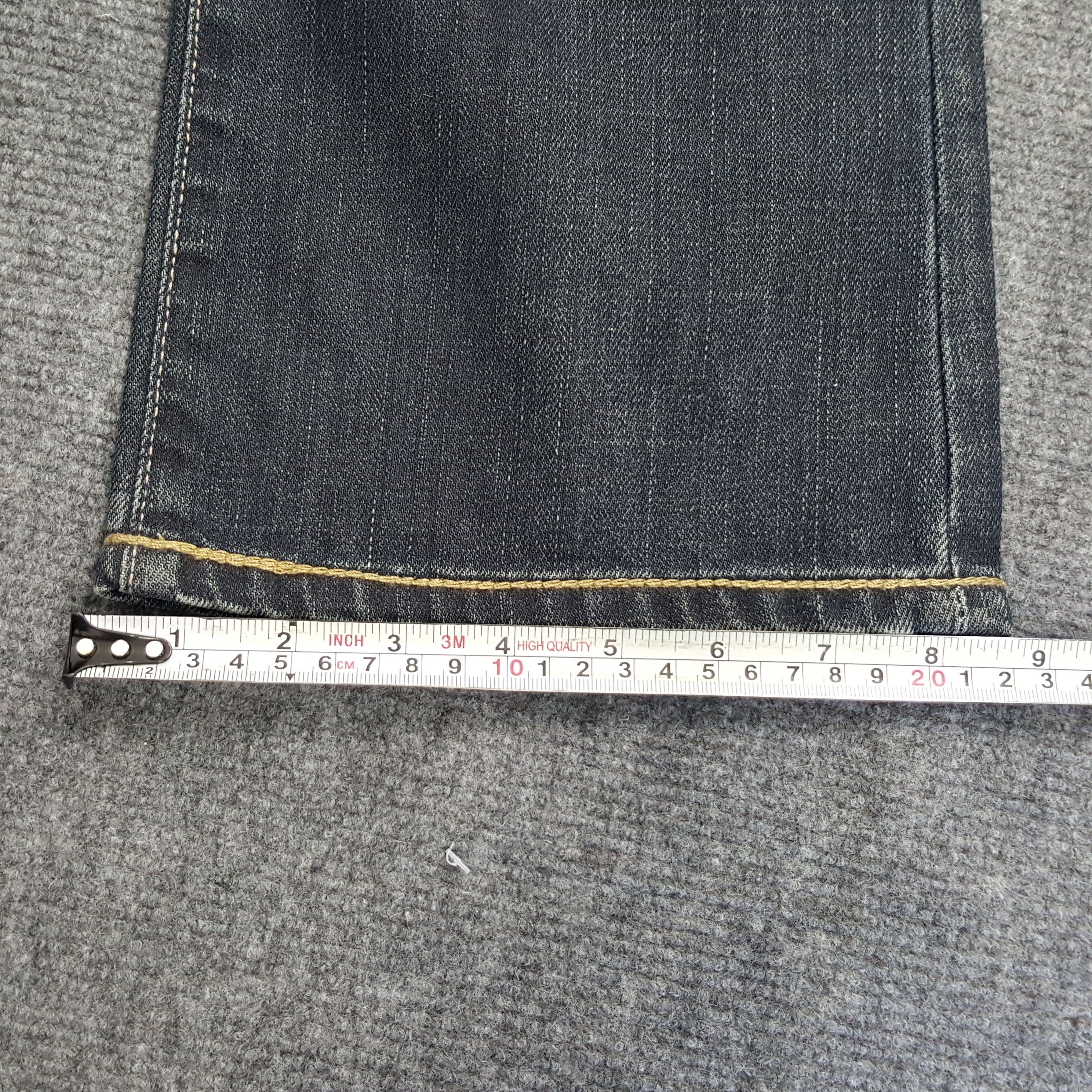 Evisu Evisu X Puma Japanese Brand Daicock Custom Jeans Size 30" / US 8 / IT 44 - 11 Thumbnail