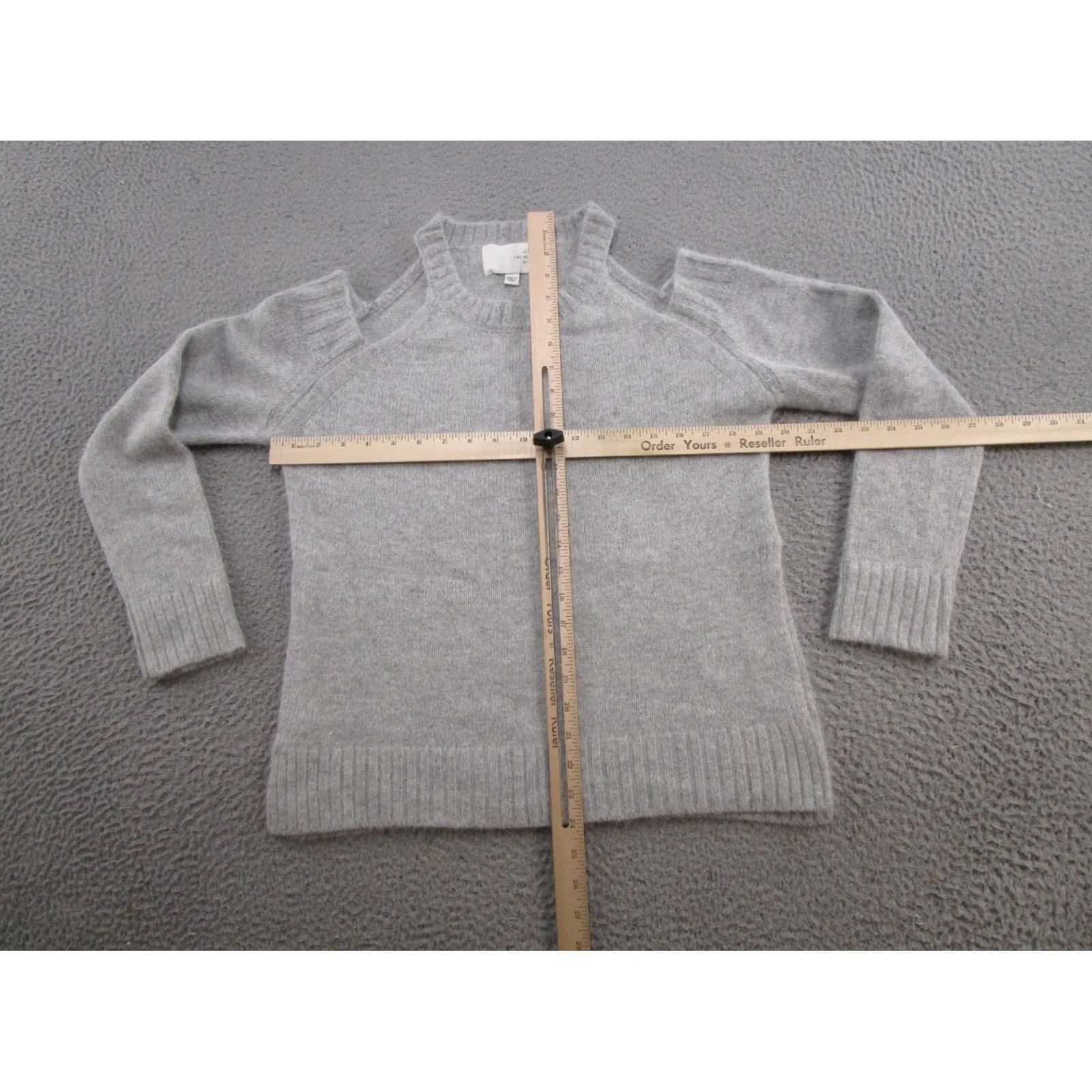 Vintage VINTAGE JOA Sweater Shirt Women Gray Angora Knit Pullover Size S Winter Fall Pullover Mens Womens Boys Girls Size S / US 4 / IT 40 - 4 Thumbnail
