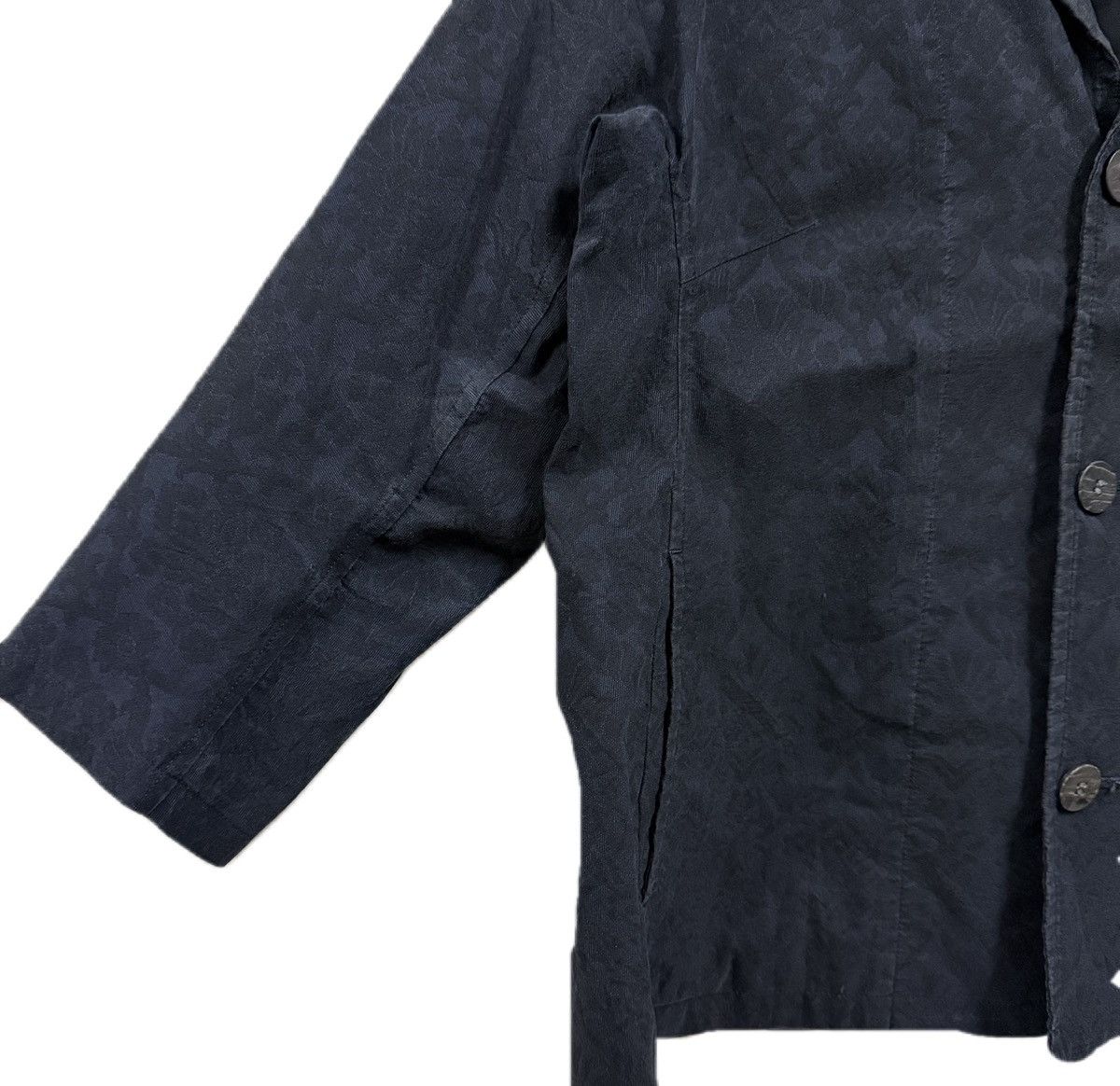 Issey Miyake Plantation Issey Miyake Jacket Floral single breasted Size 48L - 3 Thumbnail