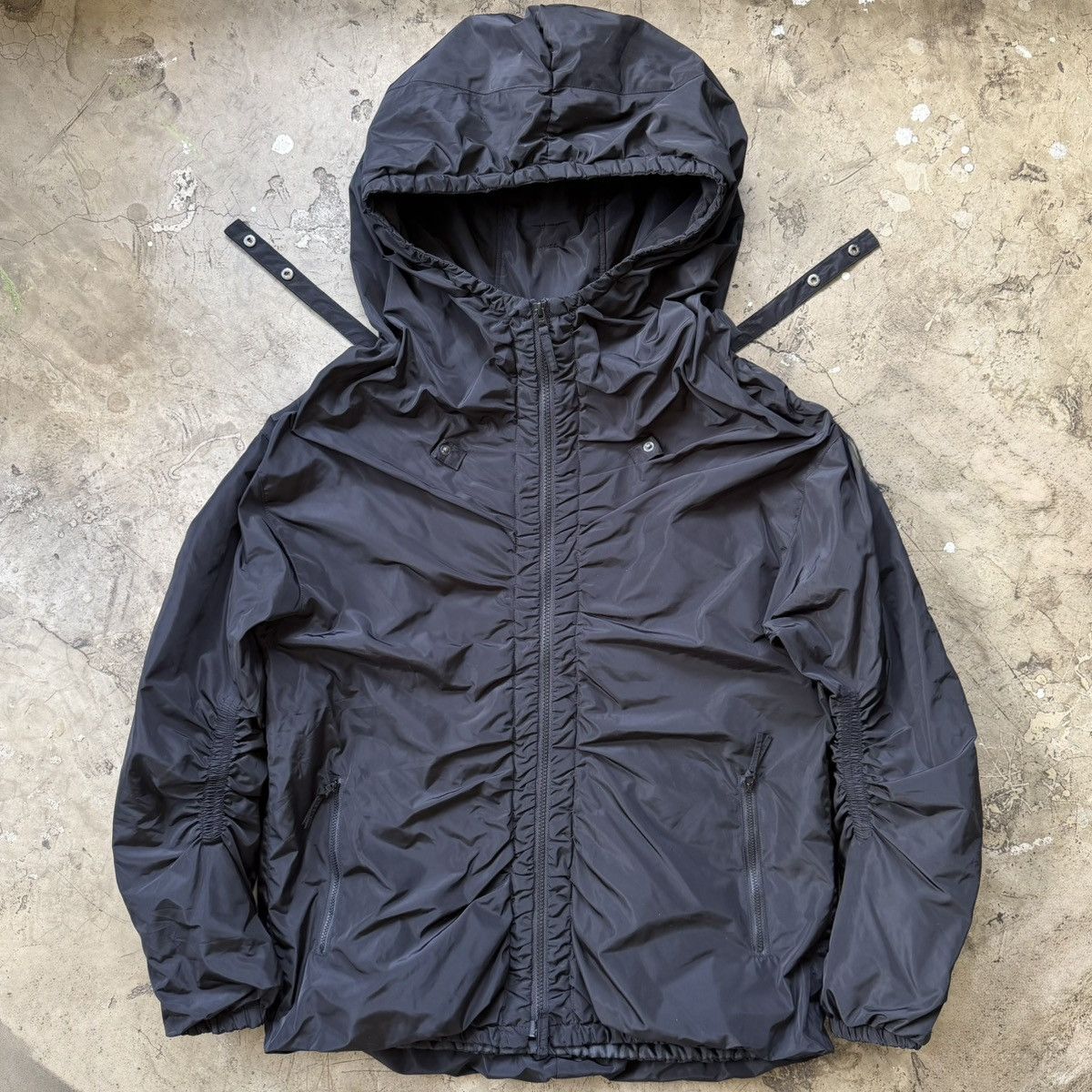 Final Home Final Home - Issey Miyake - 90’s Nylon Hooded Down Jacket Size US M / EU 48-50 / 2 - 2 Thumbnail