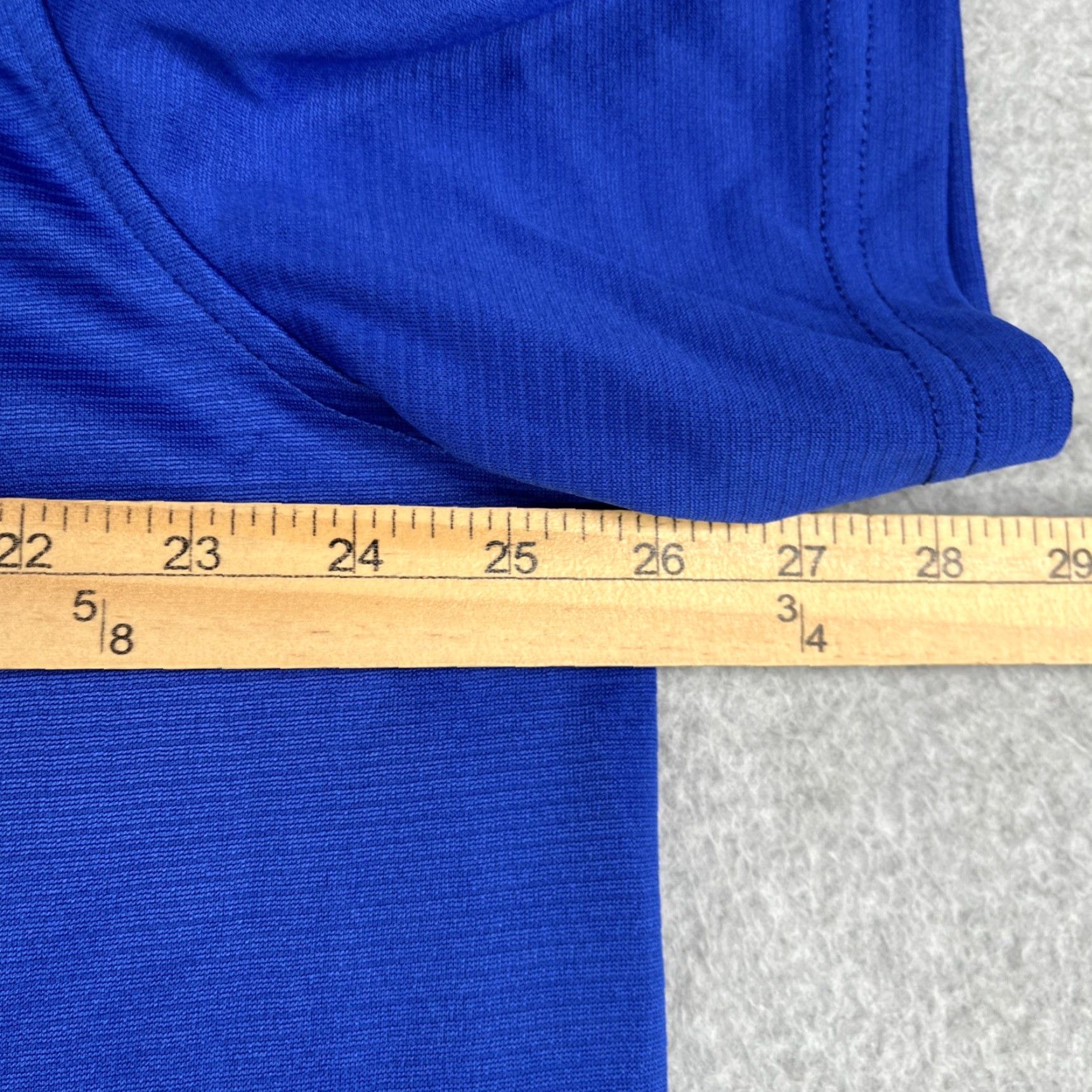 Reebok Reebok Polo Shirt Mens 3XL Royal Blue Short Sleeve Collared Button Logo Stretch Performance Casual Workwear Size US XXL / EU 58 / 5 - 6 Thumbnail