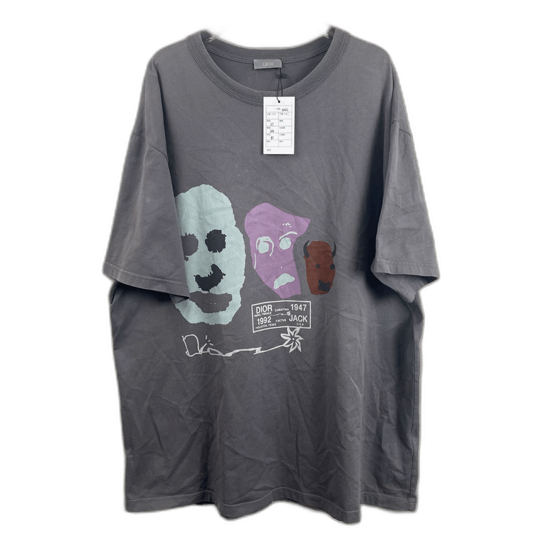 Dior Dior ghost face print short-sleeve T-shirt Size US XXL / EU 58 / 5 - 1 Thumbnail