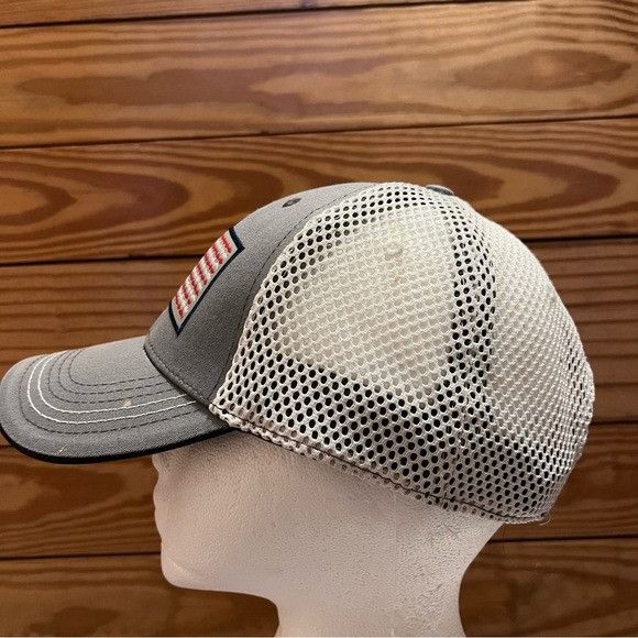 Other Quantum Fishing Adjustable Baseball Cap Mesh Hat Patriotic A Size ONE SIZE - 3 Thumbnail