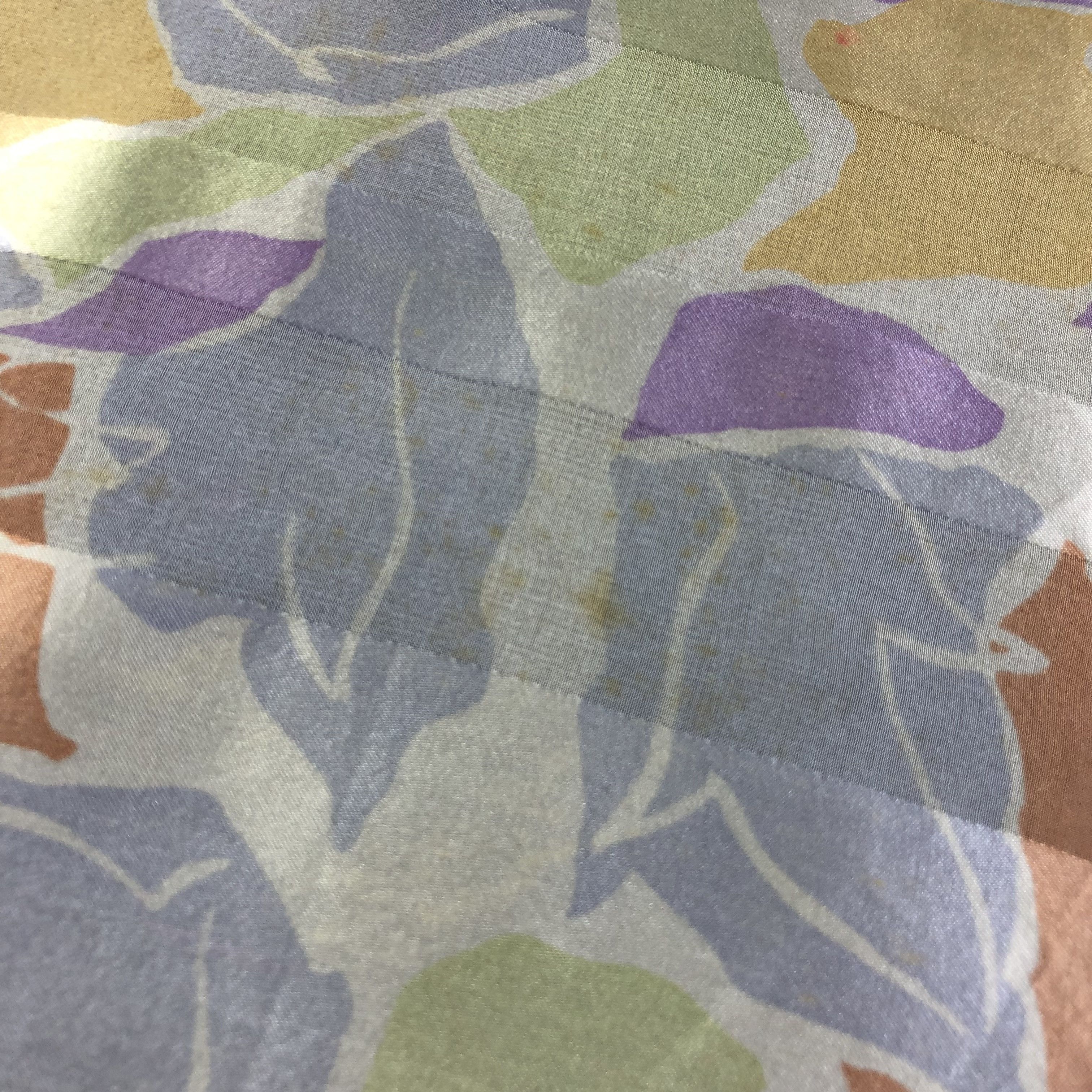 Pierre Balmain Vintage Pierre Balmain Floral Silk Scarf M495 Size ONE SIZE - 15 Thumbnail