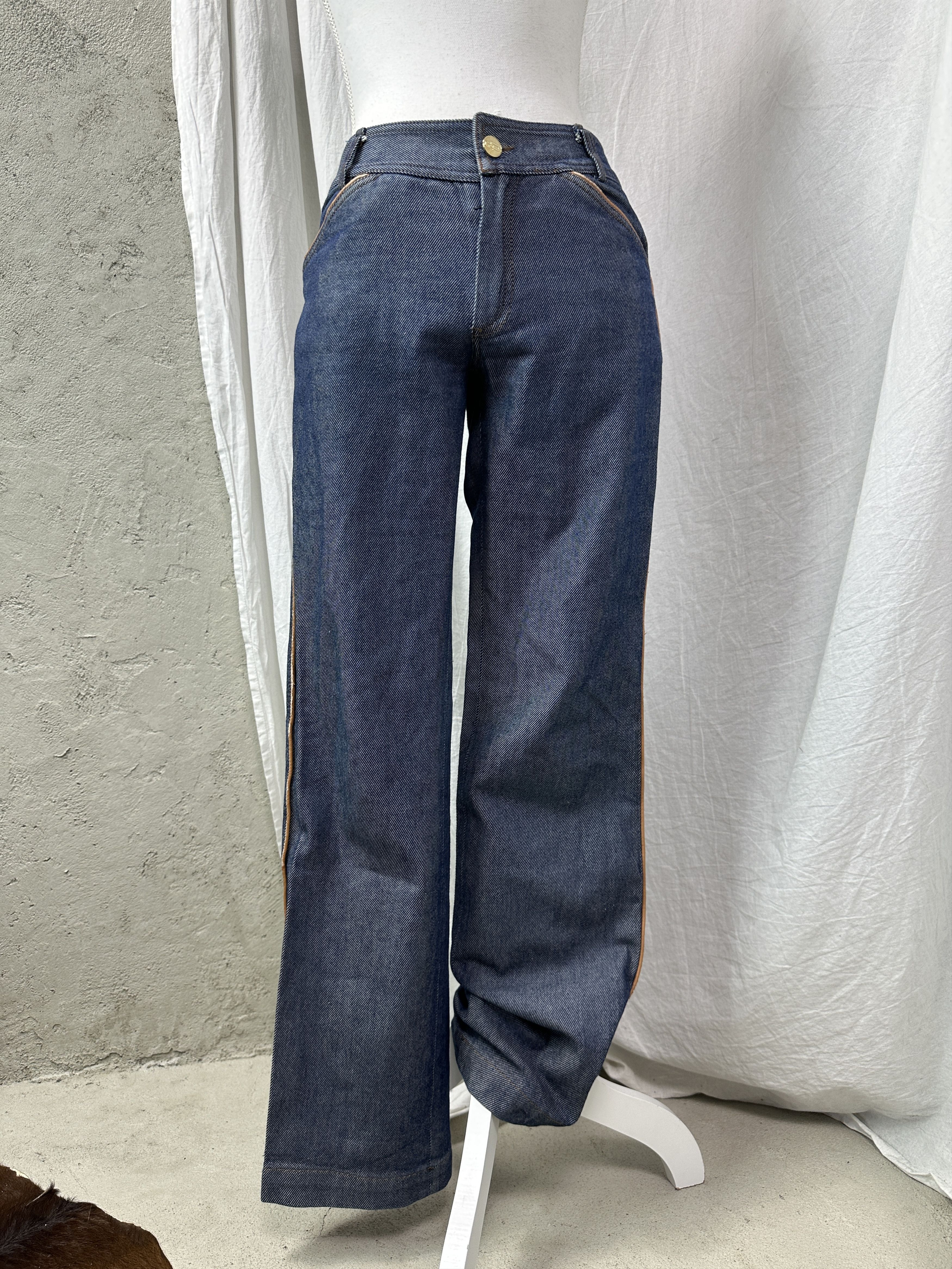 Dolce & Gabbana Vintage Denim Old Money Preppy Dolce&Gabbana Jeans Y2K Size 25" / US 0 / IT 36 - 1 Thumbnail