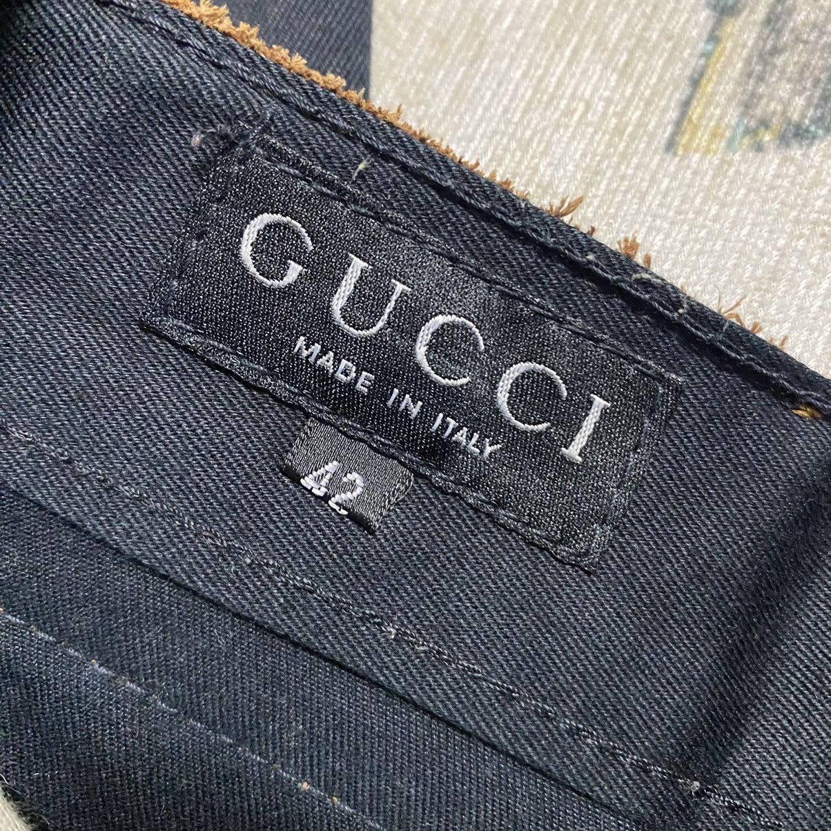 Gucci Vintage Gucci Flare Jeans Size 28" / US 6 / IT 42 - 16 Thumbnail