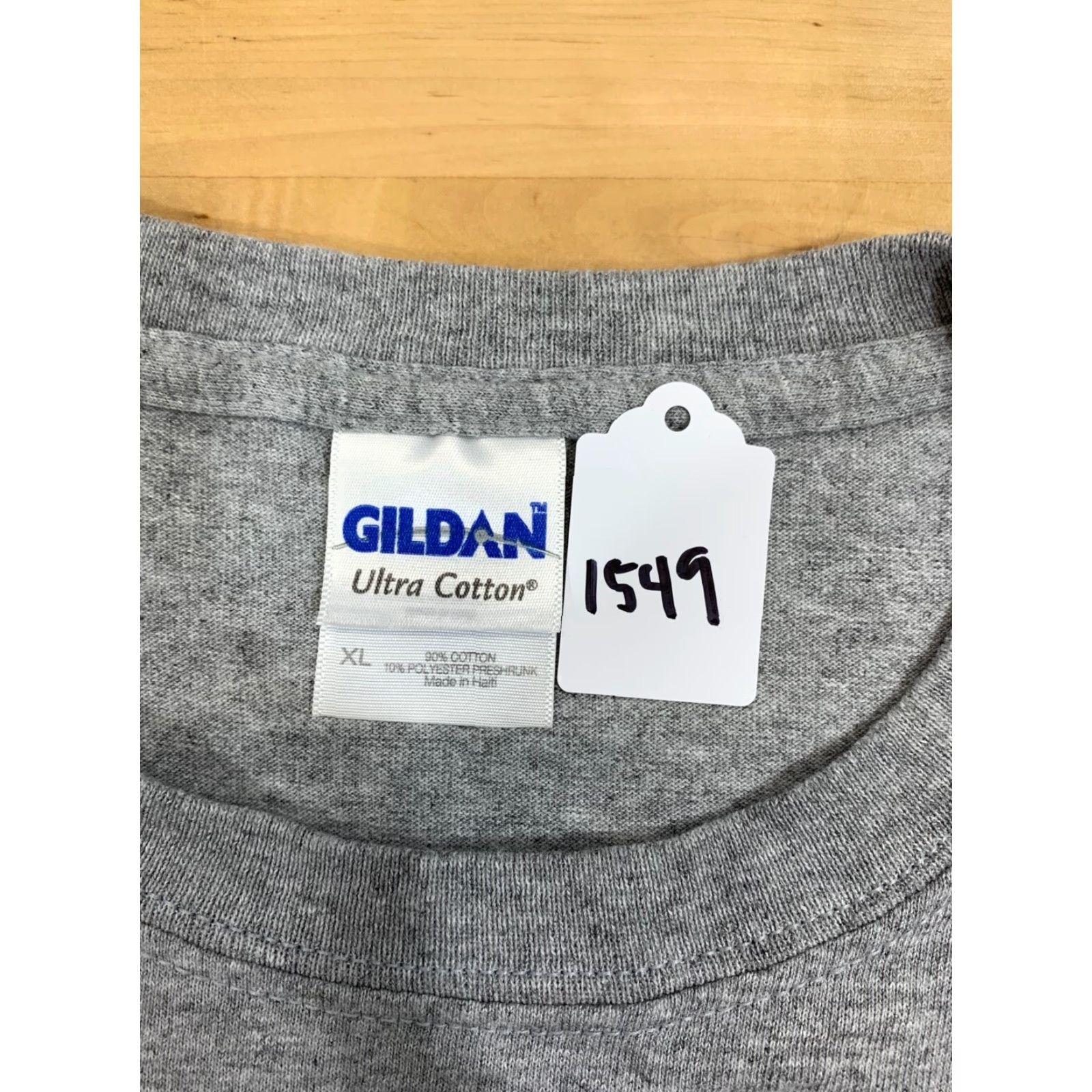 Gildan Gildan Band of Brothers 2011 Short Sleeve T Shirt Gray XL Crew Neck Mens Motorcycle Shirt Size US XL / EU 56 / 4 - 4 Thumbnail