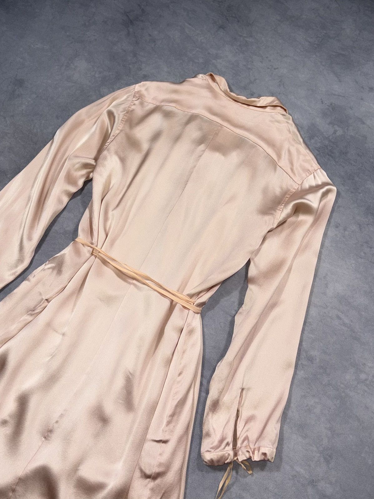 Ann Demeulemeester ICONIC ANN DEMEULEMEESTER SS02 Runway Archive Laced Dress Size S / US 4 / IT 40 - 11 Thumbnail