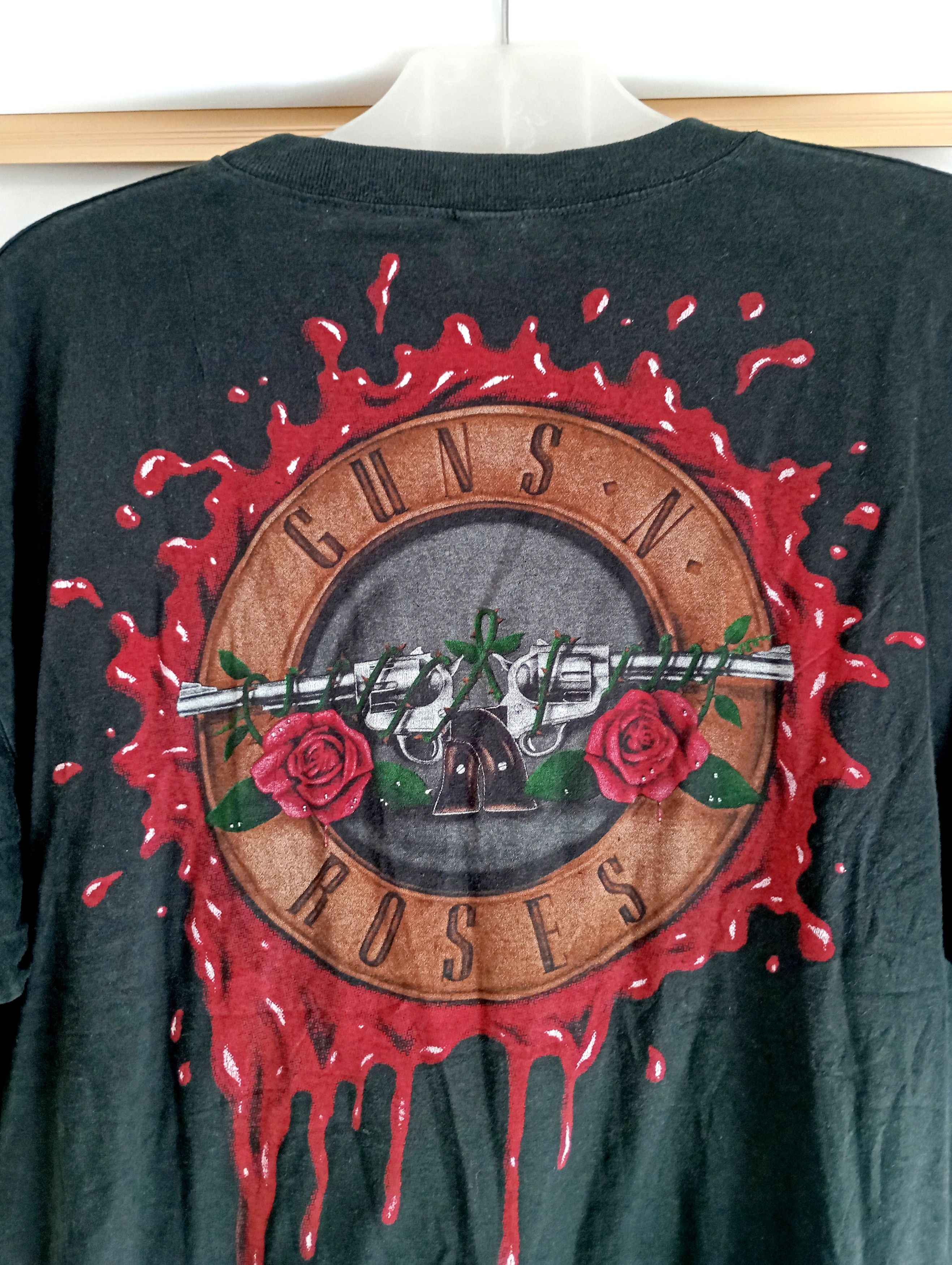 Vintage Vintage 1990s Guns N Roses T-Shirt Size US XL / EU 56 / 4 - 4 Thumbnail