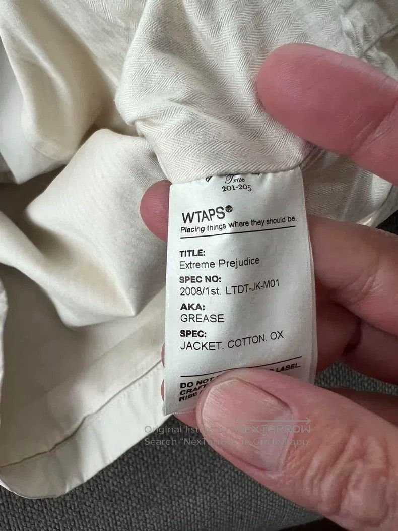 Wtaps Wtaps Embroidered patchwork kusulu oil stain jacket Size US M / EU 48-50 / 2 - 9 Thumbnail