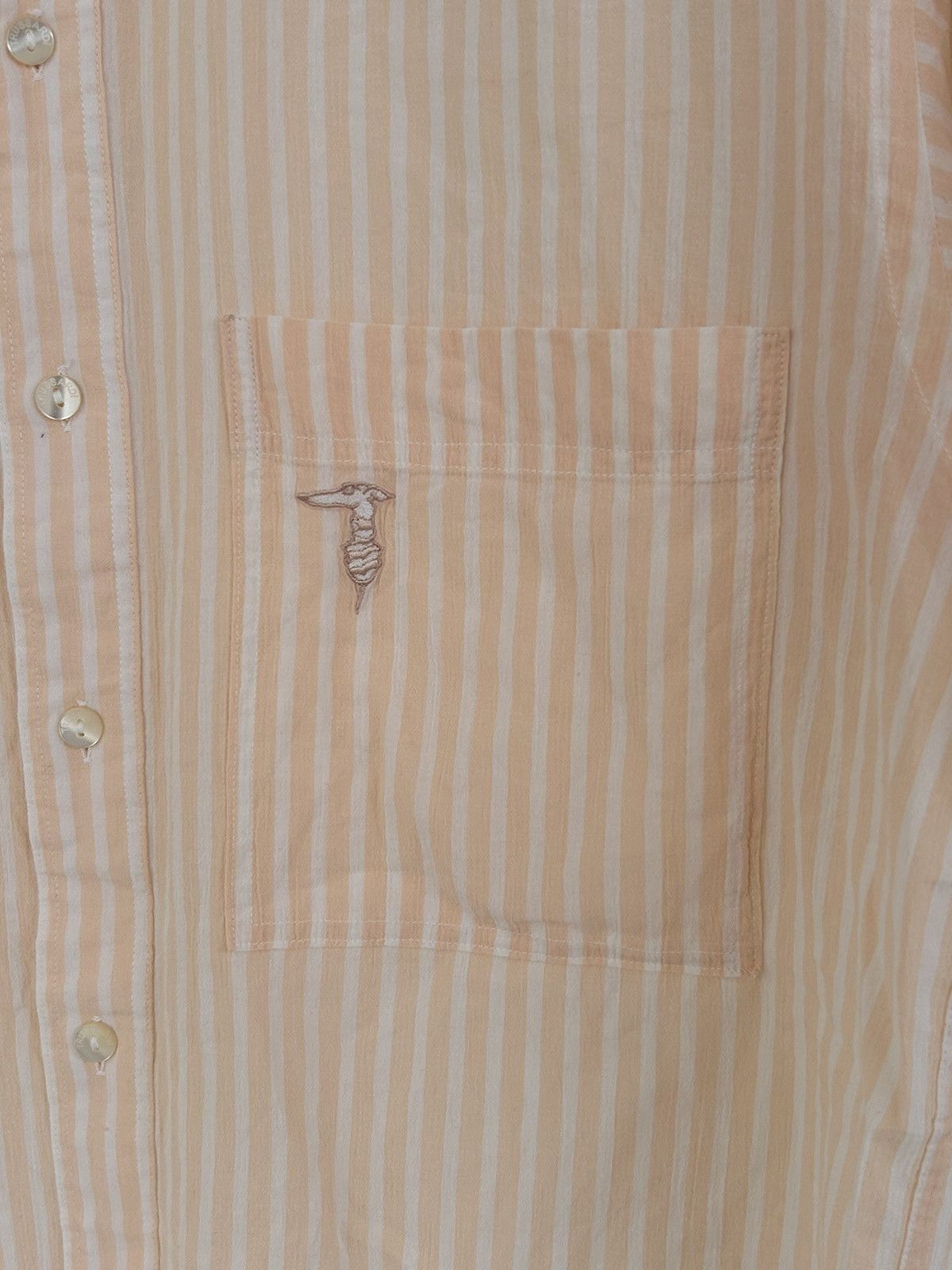 Trussardi Trussardi stripe shirt Size US M / EU 48-50 / 2 - 4 Thumbnail
