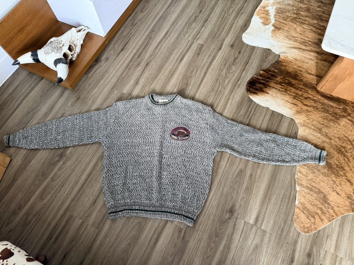 St. Johns Bay Vintage 90's St Johns Bay Knit Sweater " Pine Creek " Logo Size US L / EU 52-54 / 3 - 1 Thumbnail