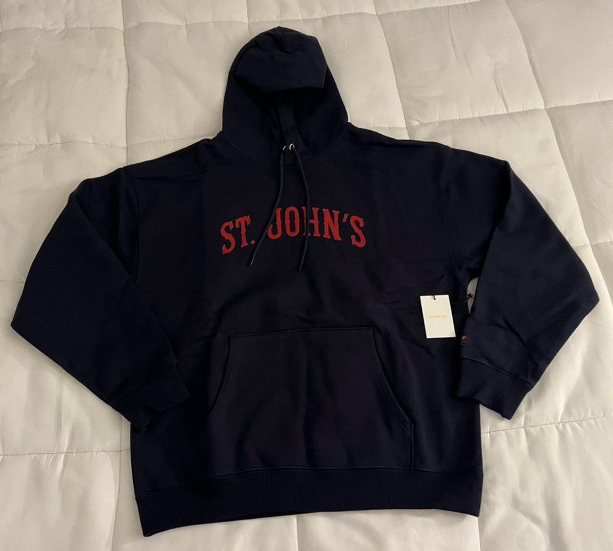 Aime Leon Dore Aime Leon Dore ALD St. John’s Collegiate Hoodie Navy Large Size US L / EU 52-54 / 3 - 1 Thumbnail