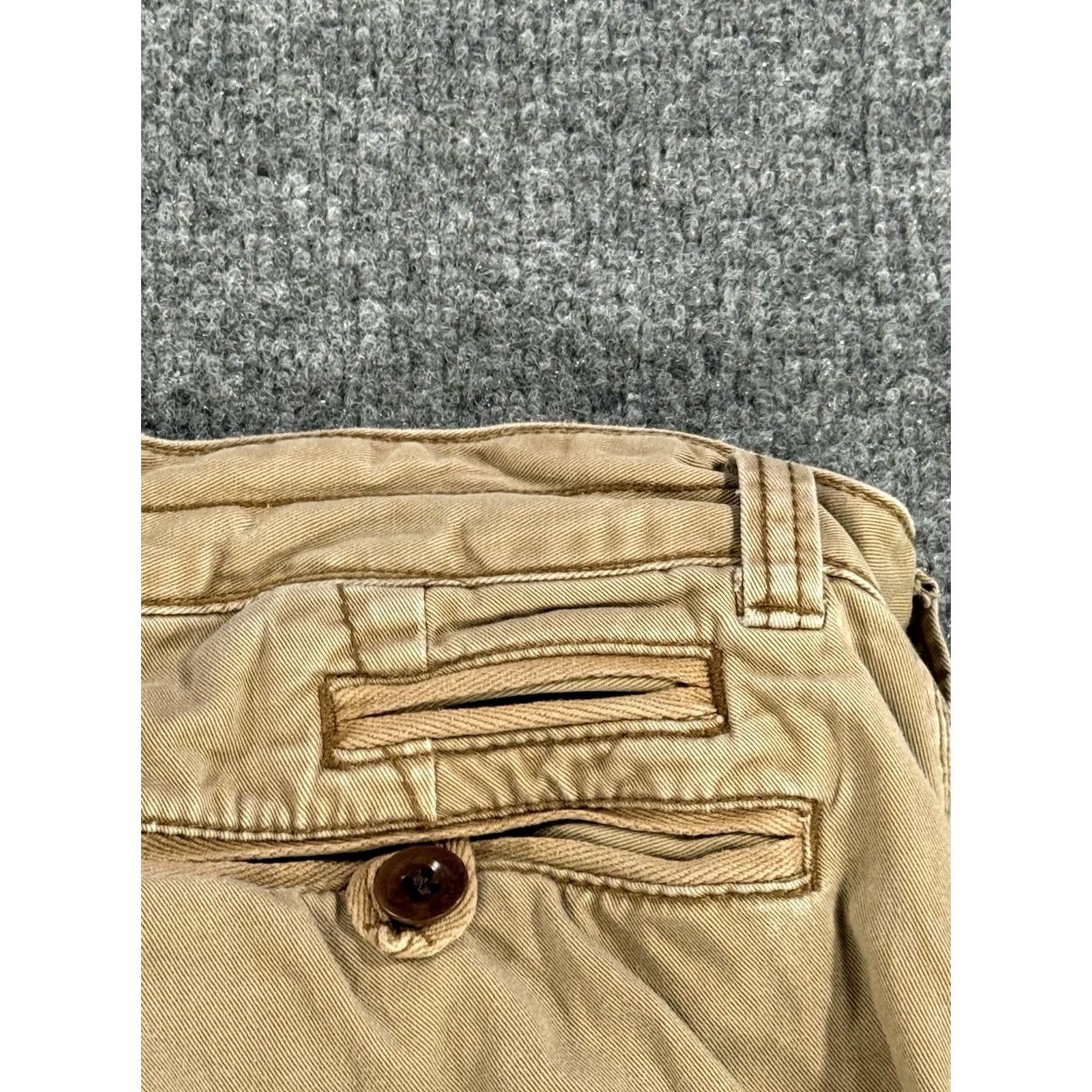 Polo Ralph Lauren Polo Ralph Lauren Pants Mens 36x30 Chino Cotton Canvas Utility Military Double Knee Paratrooper Beige 90s Army USA Mens Size US M / EU 48-50 / 2 - 6 Thumbnail