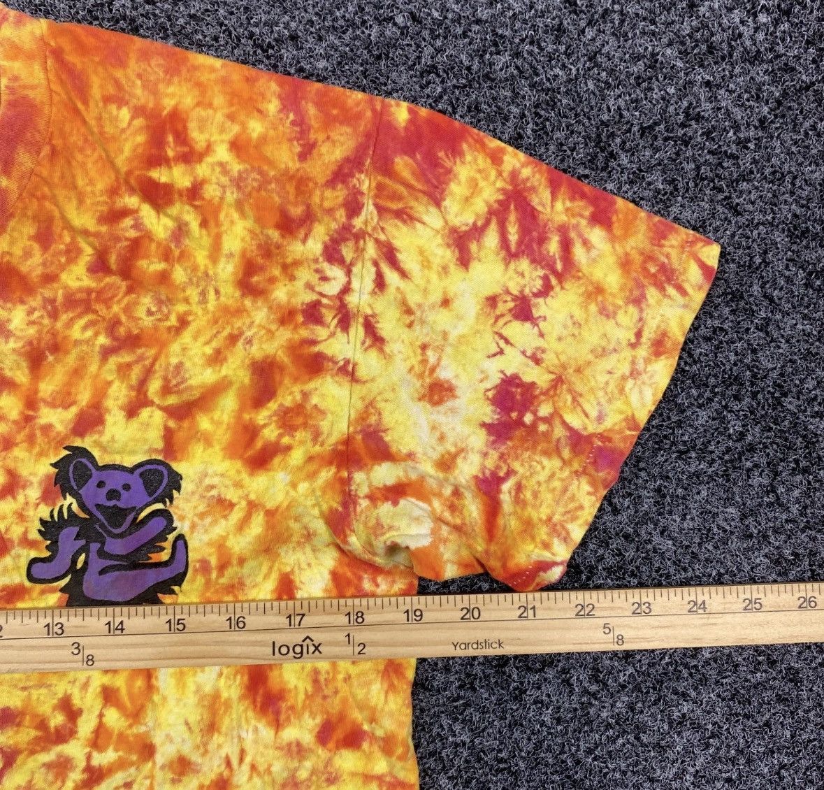 Hanes Vintage 1987 Grateful Dead T Shirt Tye Dye Mountain SkyLarge Size US L / EU 52-54 / 3 - 4 Thumbnail