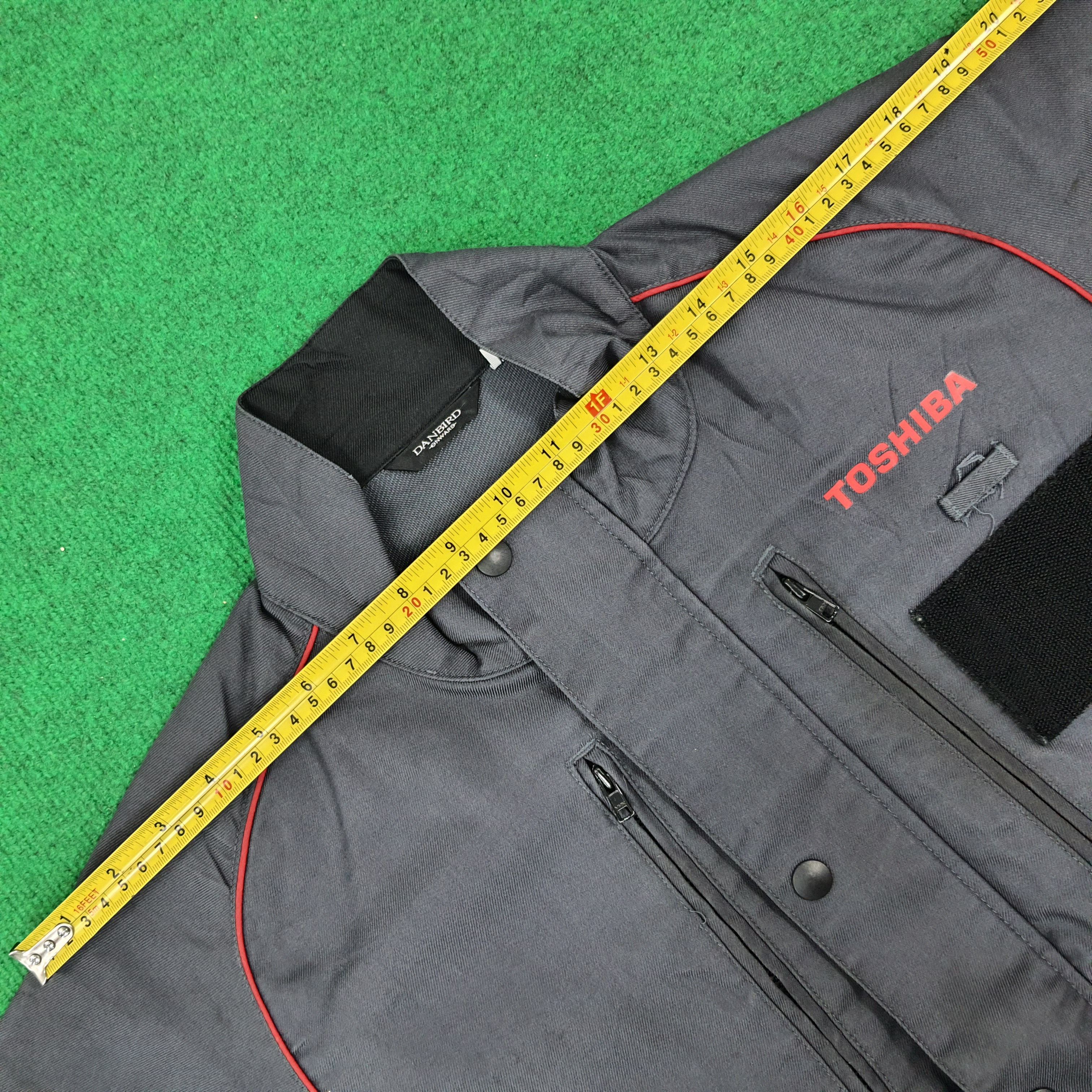 Japanese Brand × Vintage Vintage Toshiba Staff Japanese Brand Workwear Jacket Size US M / EU 48-50 / 2 - 9 Thumbnail