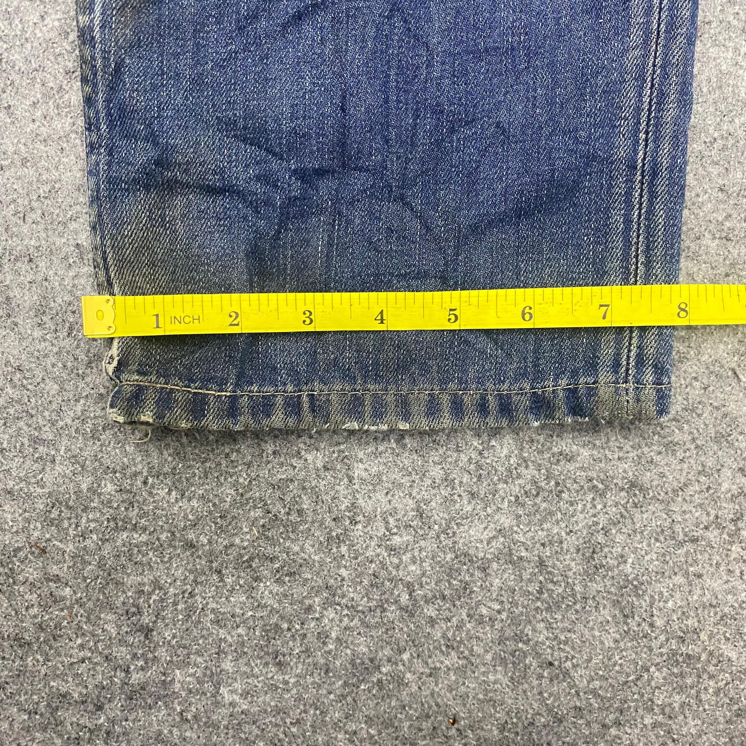 Levi's Vintage Levis 503 Distressed Denim Kurt Cobain Style Size US 30 / EU 46 - 8 Thumbnail