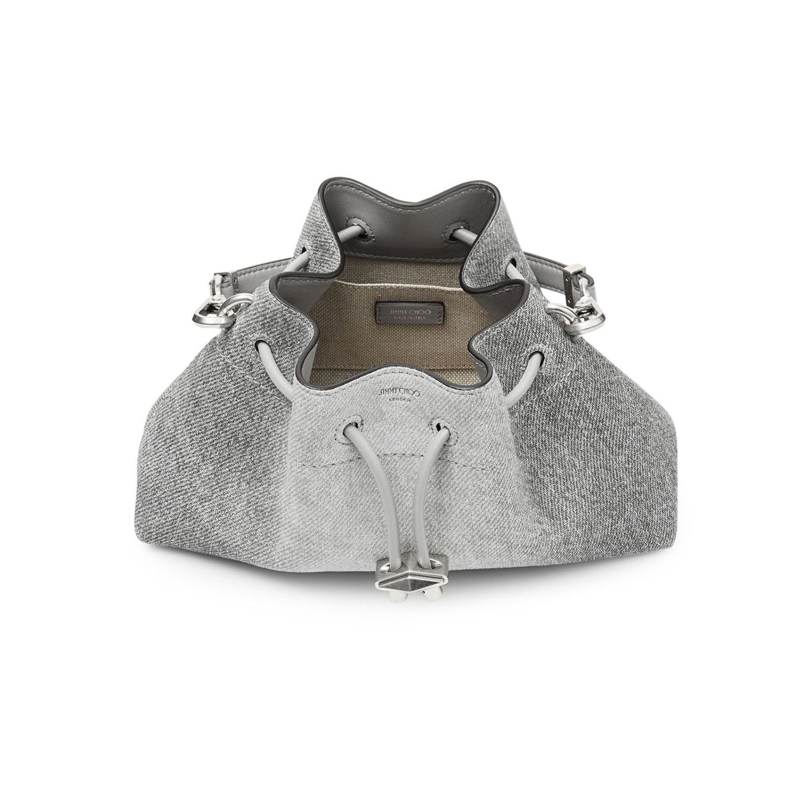 Jimmy Choo JIMMY CHOO Cinch Small DOVE/DOVE/ANTIQUE SILVER Shoulder Bag Size ONE SIZE - 4 Thumbnail