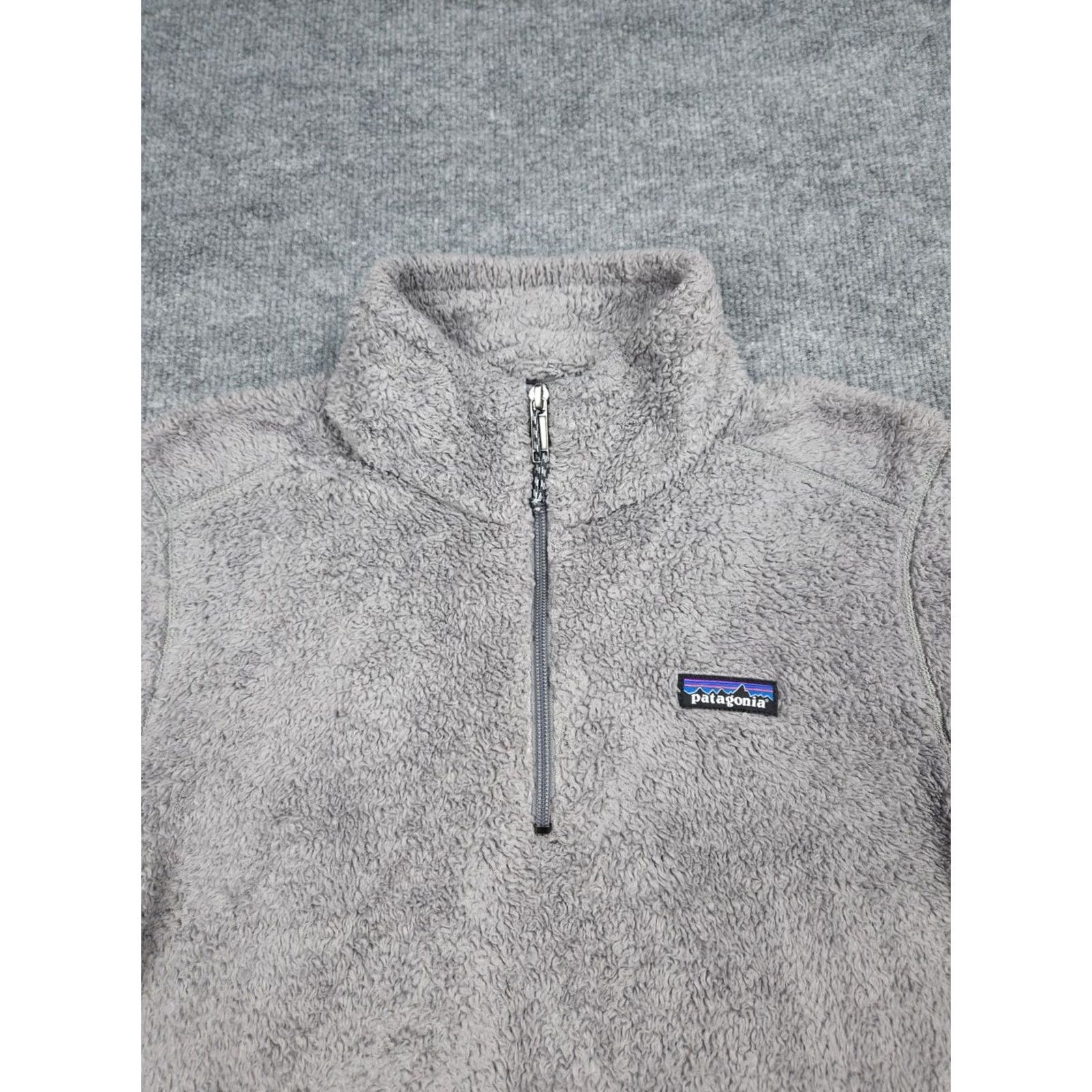 Patagonia Patagonia Los Gatos Fleece Pullover Jacket Men's M Gray 1/4 Zip Deep Pile 25890 Size US M / EU 48-50 / 2 - 2 Thumbnail