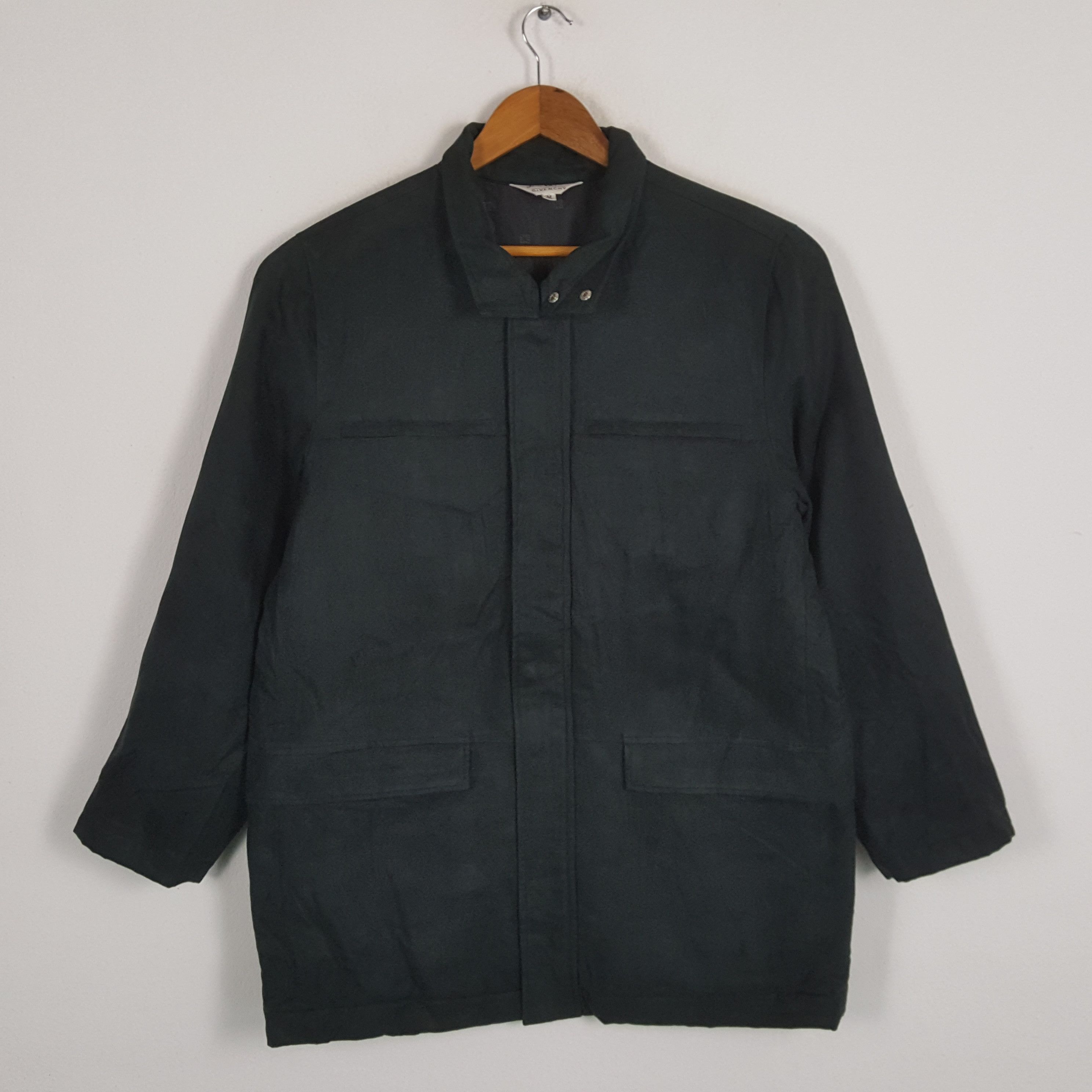Givenchy × Vintage Vintage GIVENCHY Italian Fashion Brand Parkas Jacket Size US L / EU 52-54 / 3 - 1 Thumbnail
