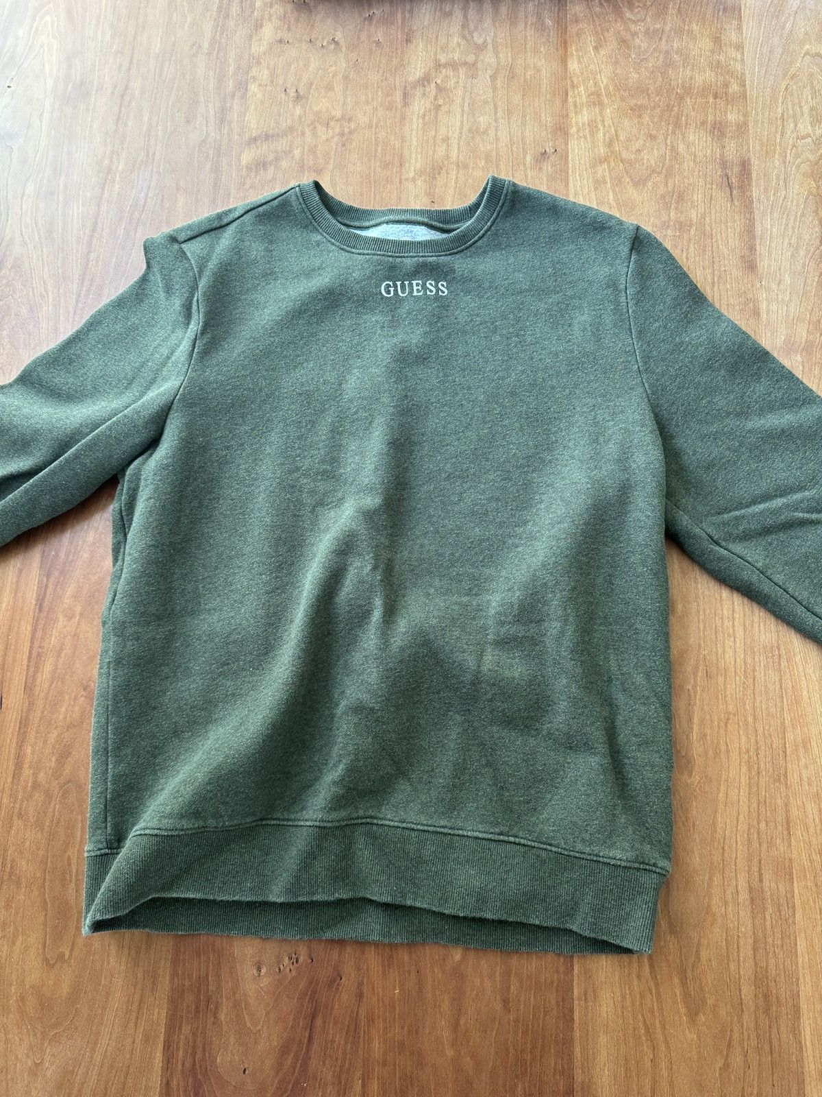 Guess Vintage Guess crewneck sweater green Size US M / EU 48-50 / 2 - 3 Thumbnail