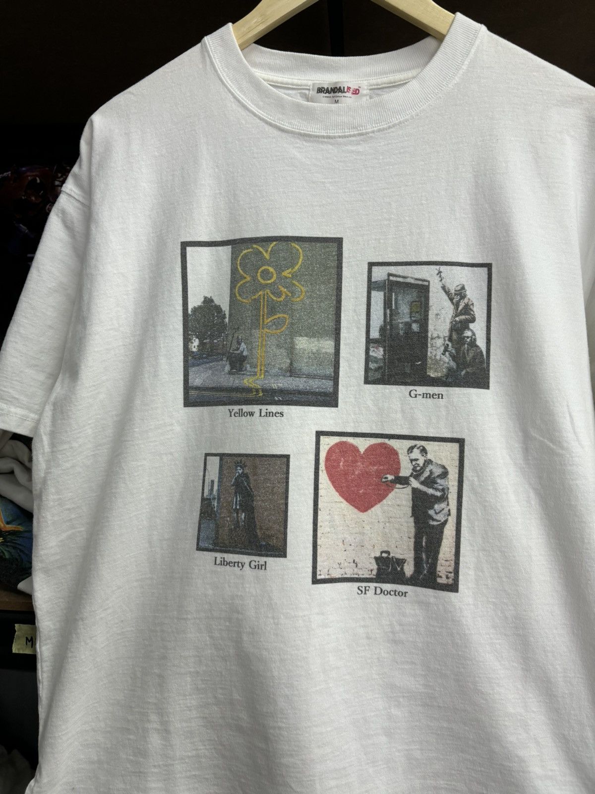 Vintage RARE! Vintage Art Banksy Vandal Or Prodigy Size US M / EU 48-50 / 2 - 4 Thumbnail