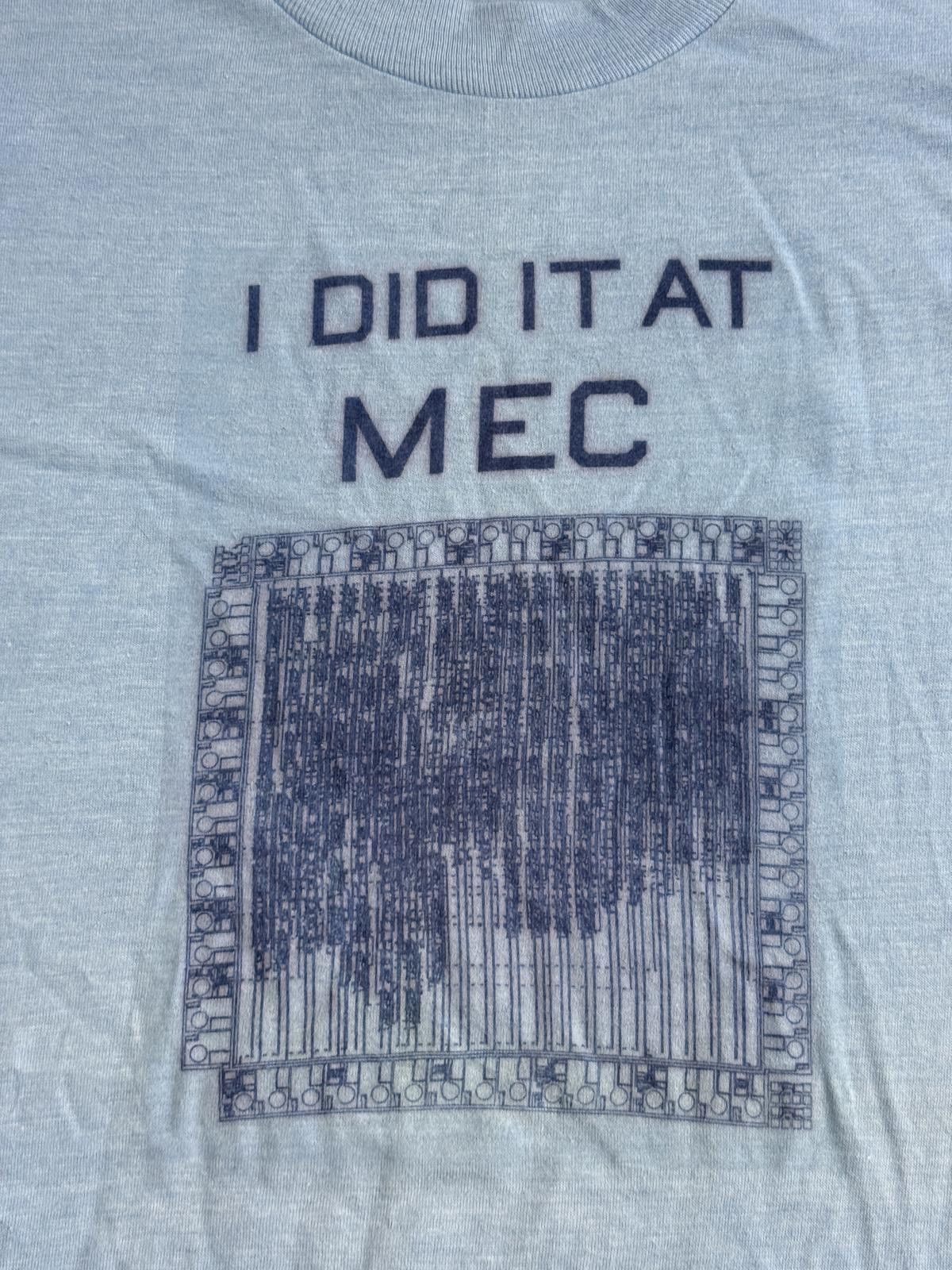 Salem Sportswear Vintage MEC Conference T-shirt 1980s Computer Chip Tee - XL Size US XL / EU 56 / 4 - 3 Thumbnail