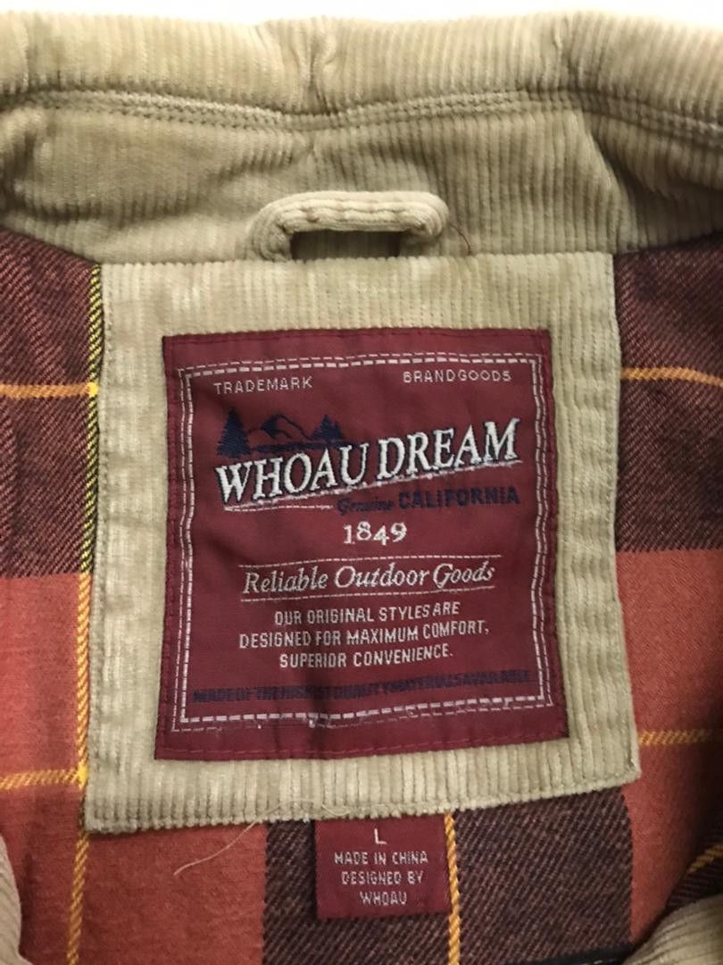 Who A.U. WHO.A.U DREAM CORDUROY DENIM JACKET Size US L / EU 52-54 / 3 - 7 Thumbnail