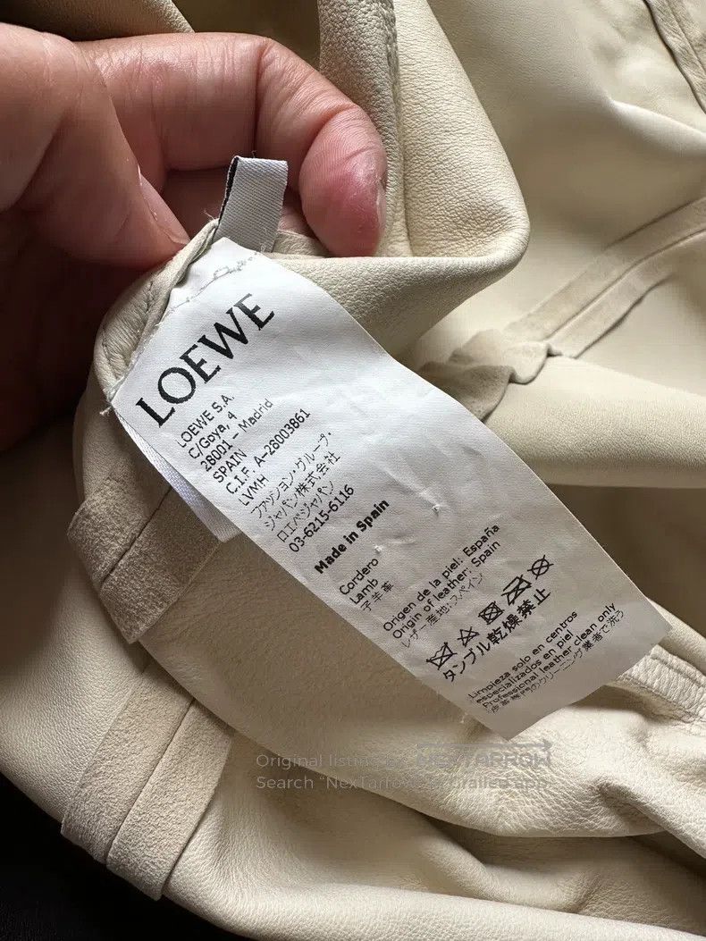 Loewe Loewe Lamb leather shirt jacket Size XS / US 0-2 / IT 36-38 - 8 Thumbnail