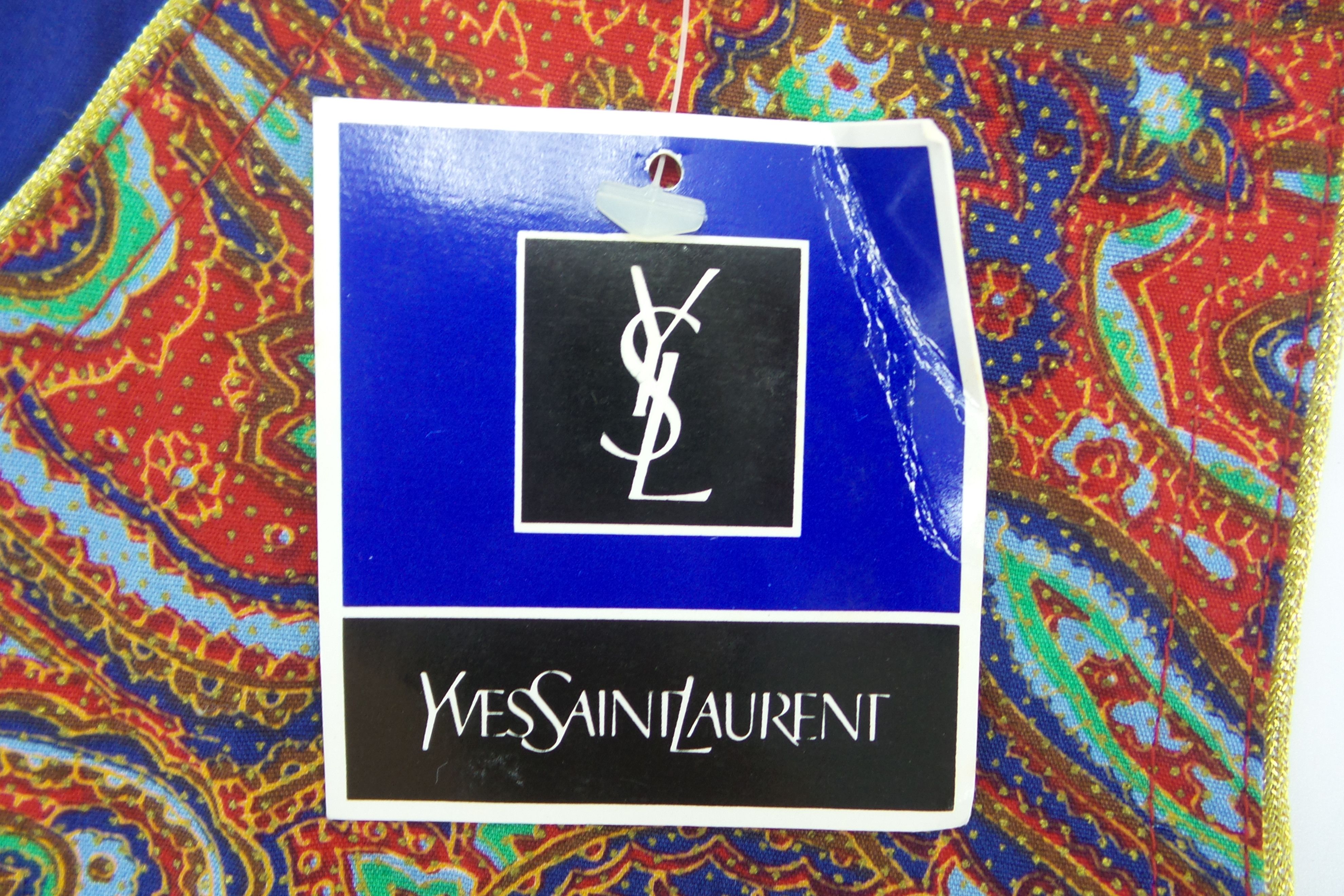 Yves Saint Laurent Yves Saint Laurent Paisley Design Aprons Size ONE SIZE - 3 Thumbnail