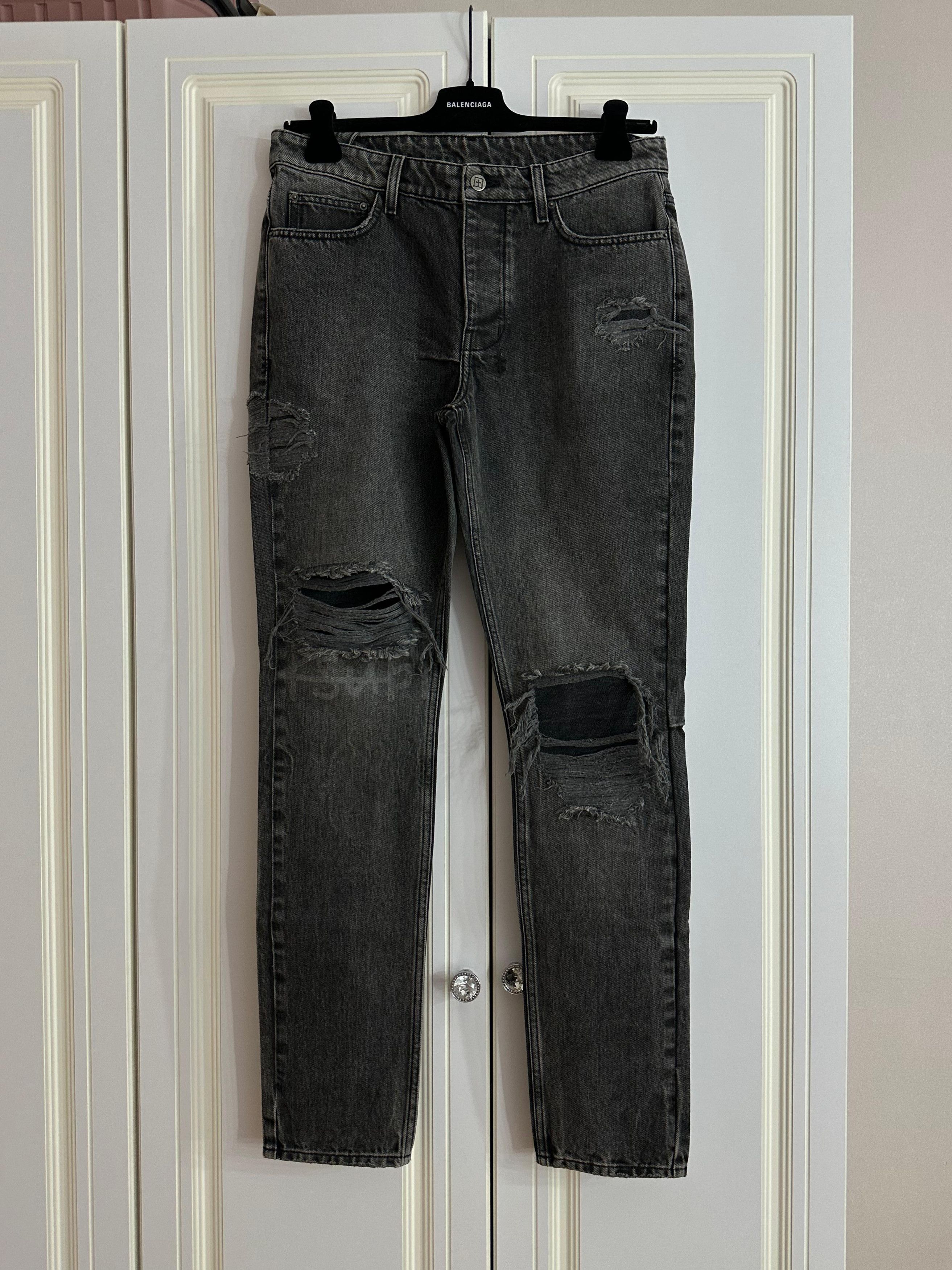 Ksubi CC000013 Ksubi Chitch Jeans Washed Black 32 Unreleased Size US 32 / EU 48 - 1 Thumbnail