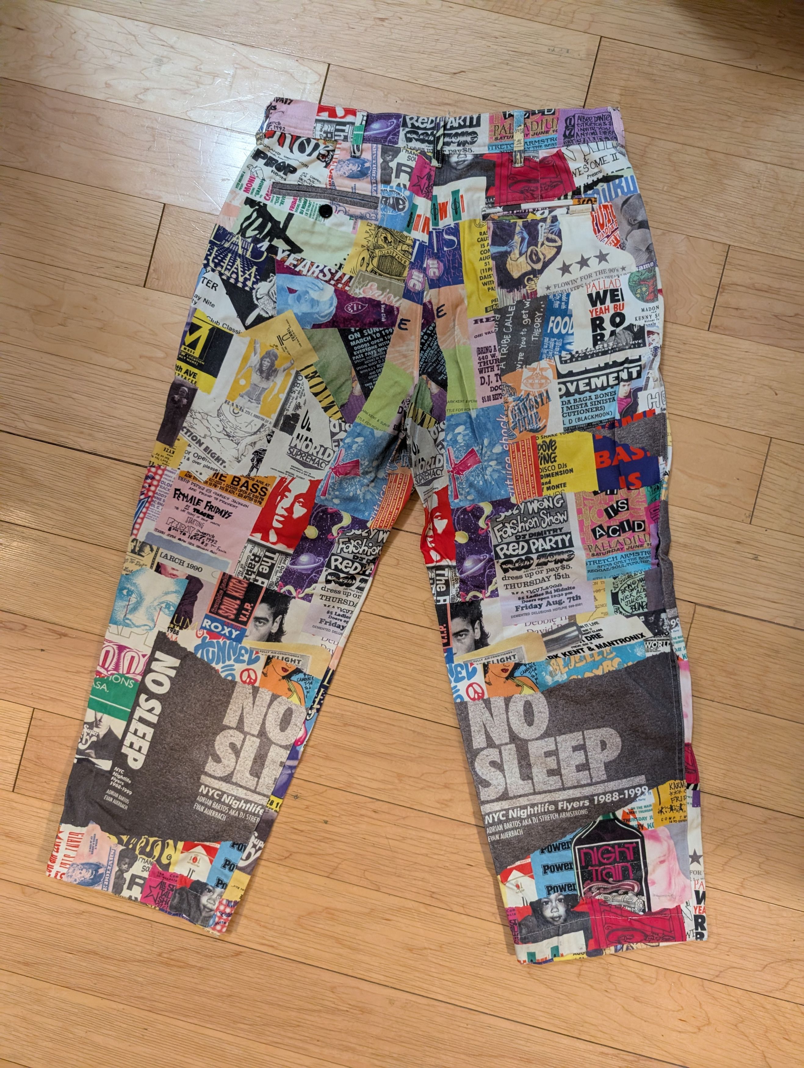 Aime Leon Dore Aime Leon Dore ALD Multicolored Poster Straight Leg Pants M Size US 32 / EU 48 - 2 Thumbnail