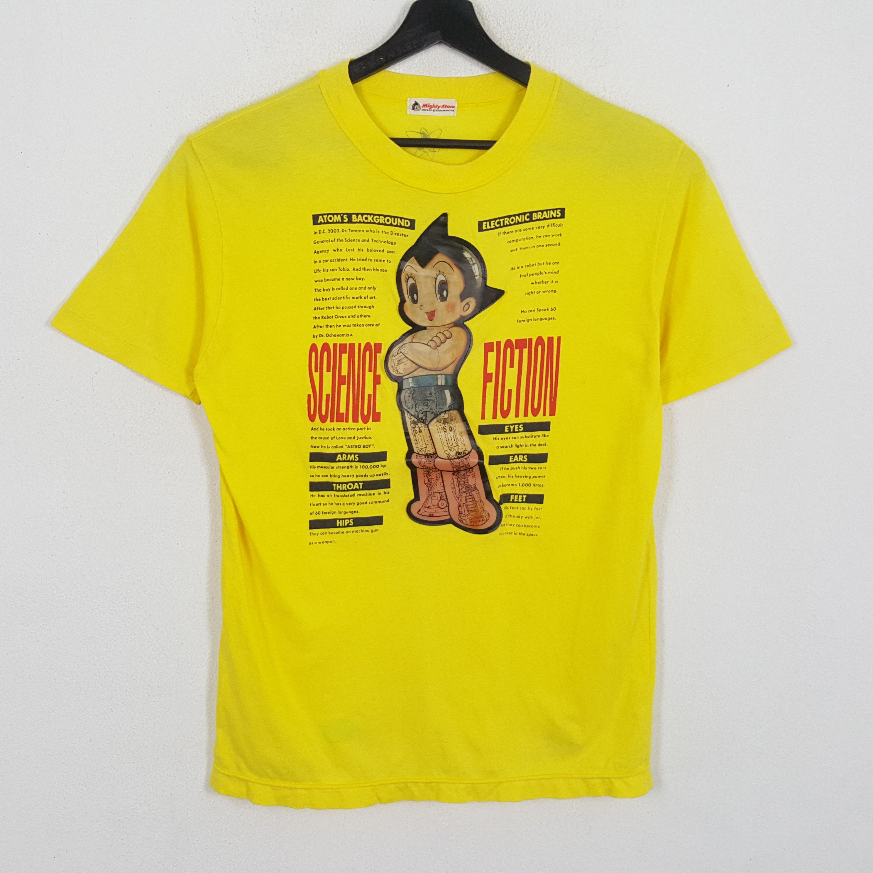 Anime × Japanese Brand × Vintage ASTRO BOY SCIENCE FICTION Japanese Anime Cartoon Tshirt Size US M / EU 48-50 / 2 - 1 Thumbnail