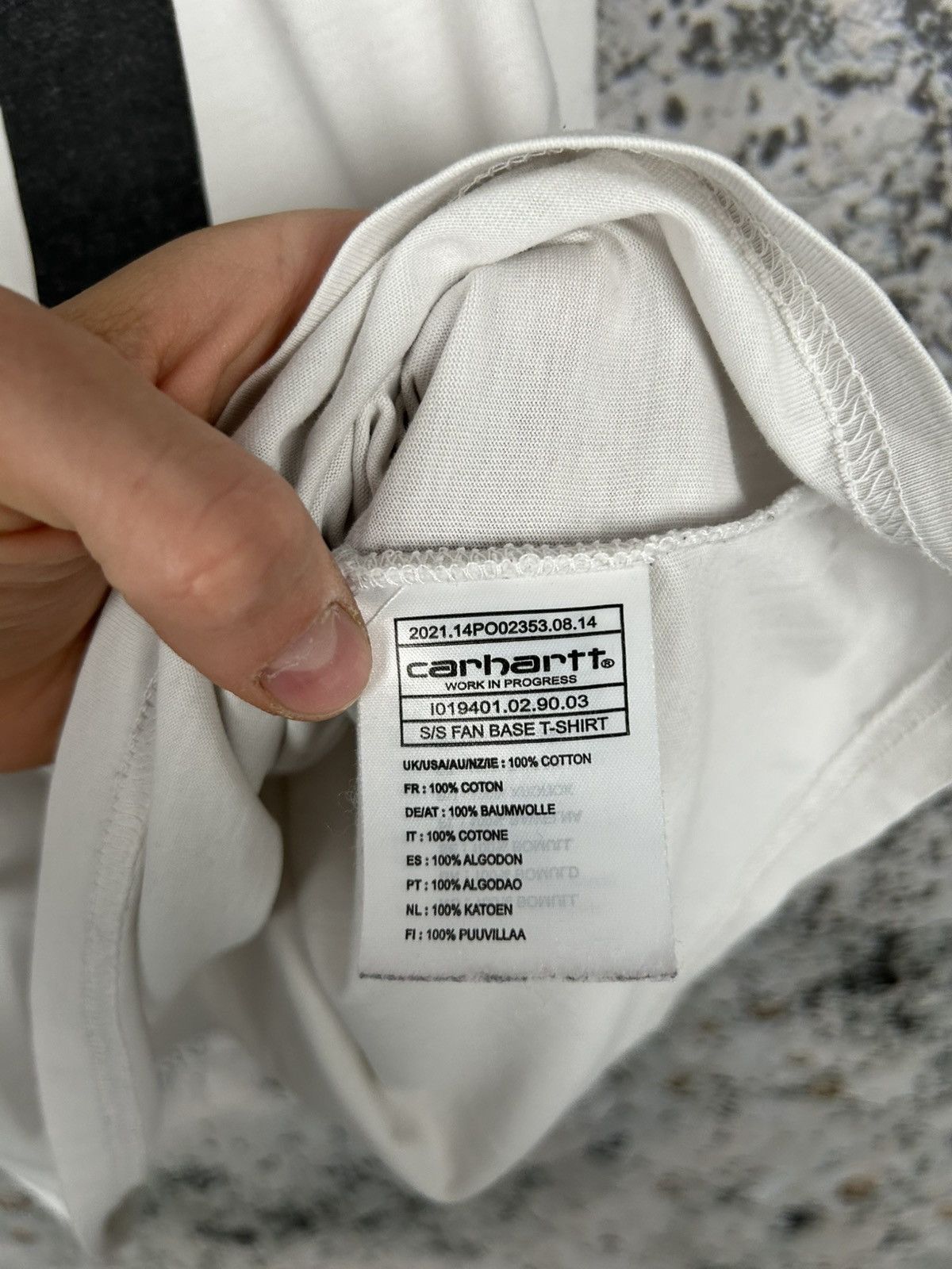 Carhartt Wip Carhartt WIP Fan Base Tee Streetwear Skate Rap Baggy Size US S / EU 44-46 / 1 - 5 Thumbnail