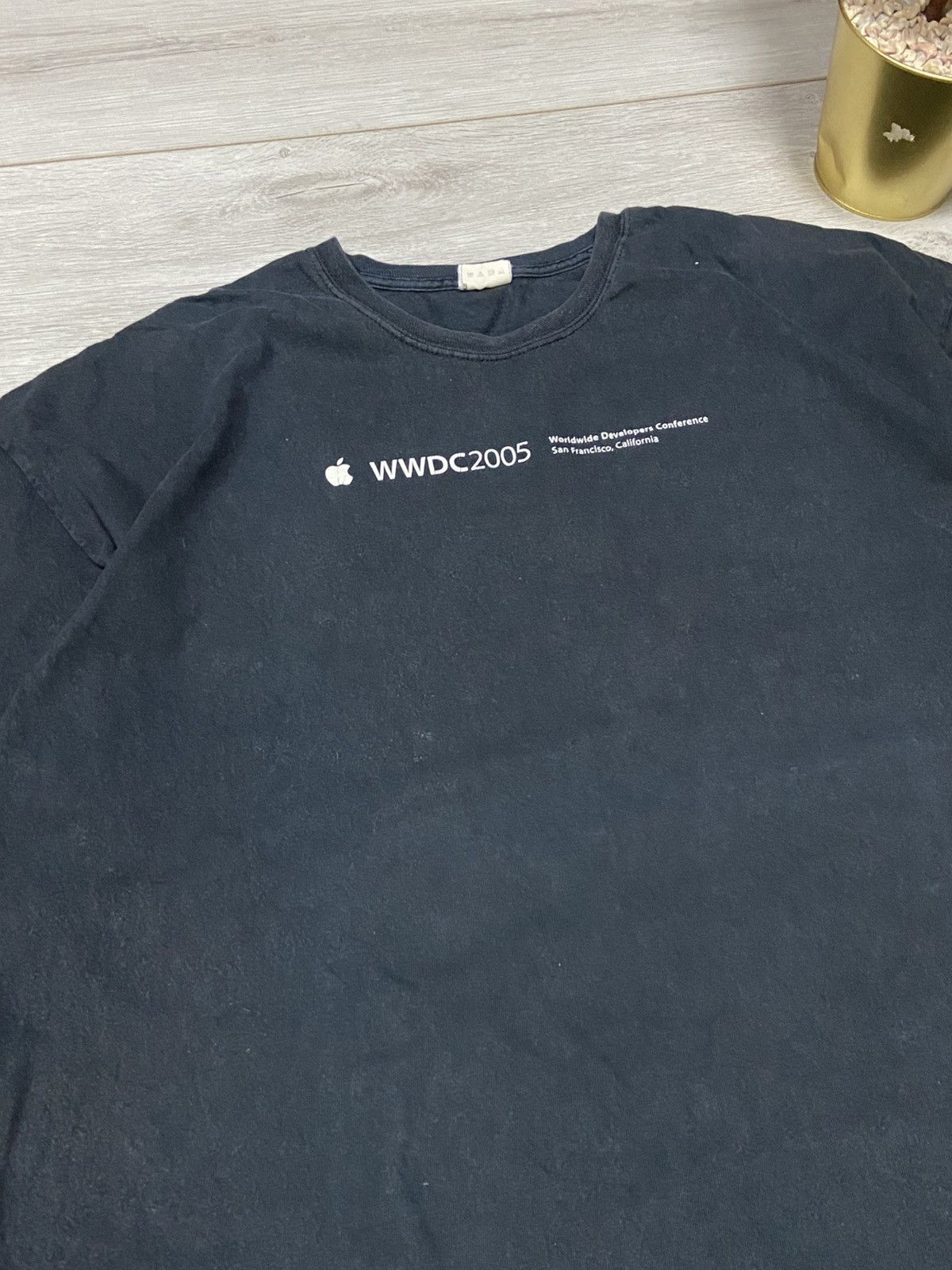 Apple Apple X WWDC 2005 HANES vintage USA t-shirt Size US XXL / EU 58 / 5 - 4 Thumbnail