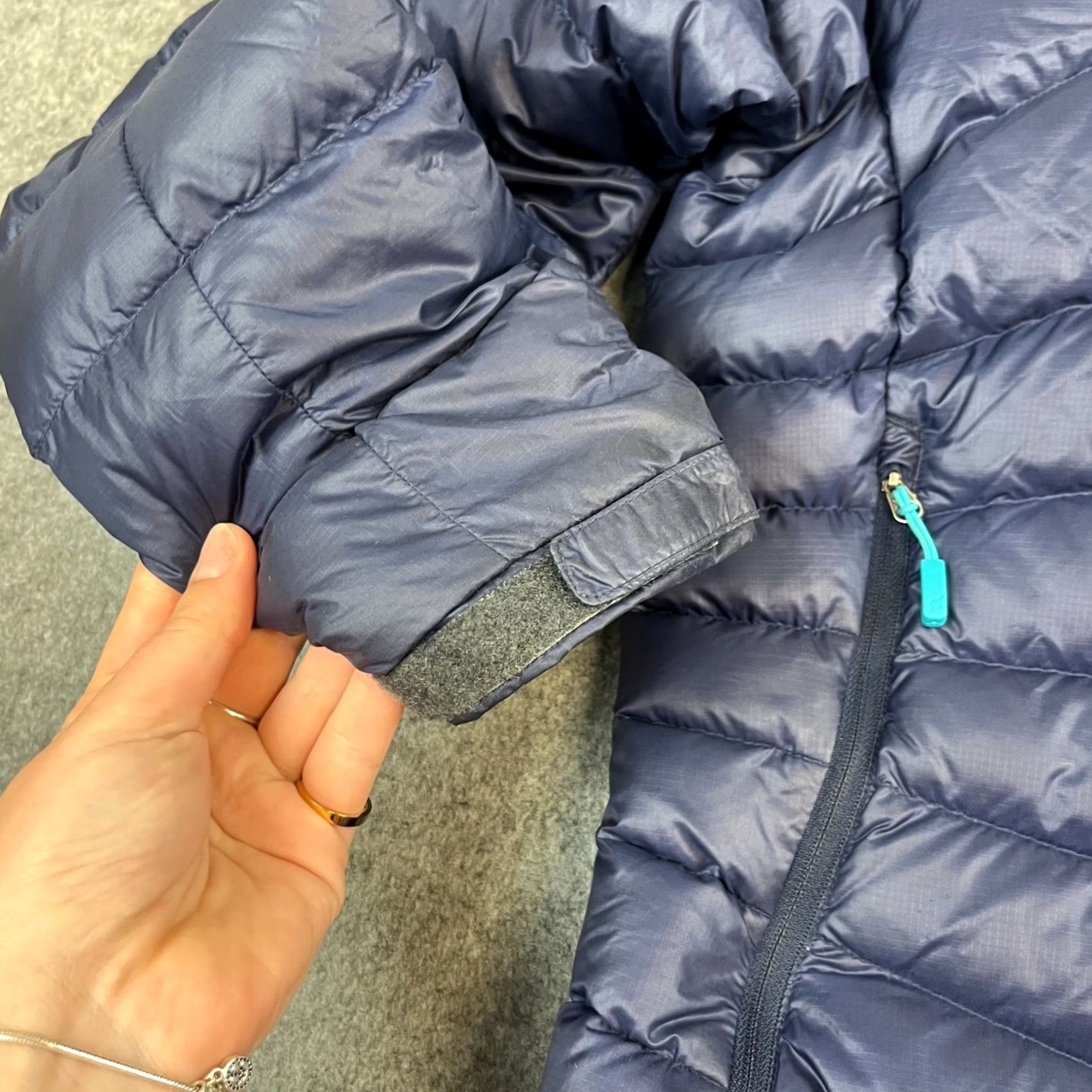 Rab RAB Womens Jacket Coil Coat UK 12 Blue Puffer Duck Down Cirque NIKIWAX Jacket Size XL / US 12-14 / IT 48-50 - 5 Thumbnail