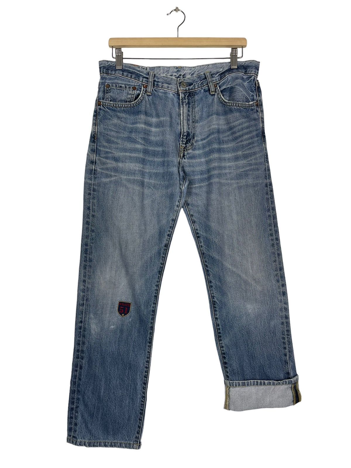 Japanese Brand Uniqlo x Jil Sander Denim Jeans Size US 34 / EU 50 - 12 Thumbnail