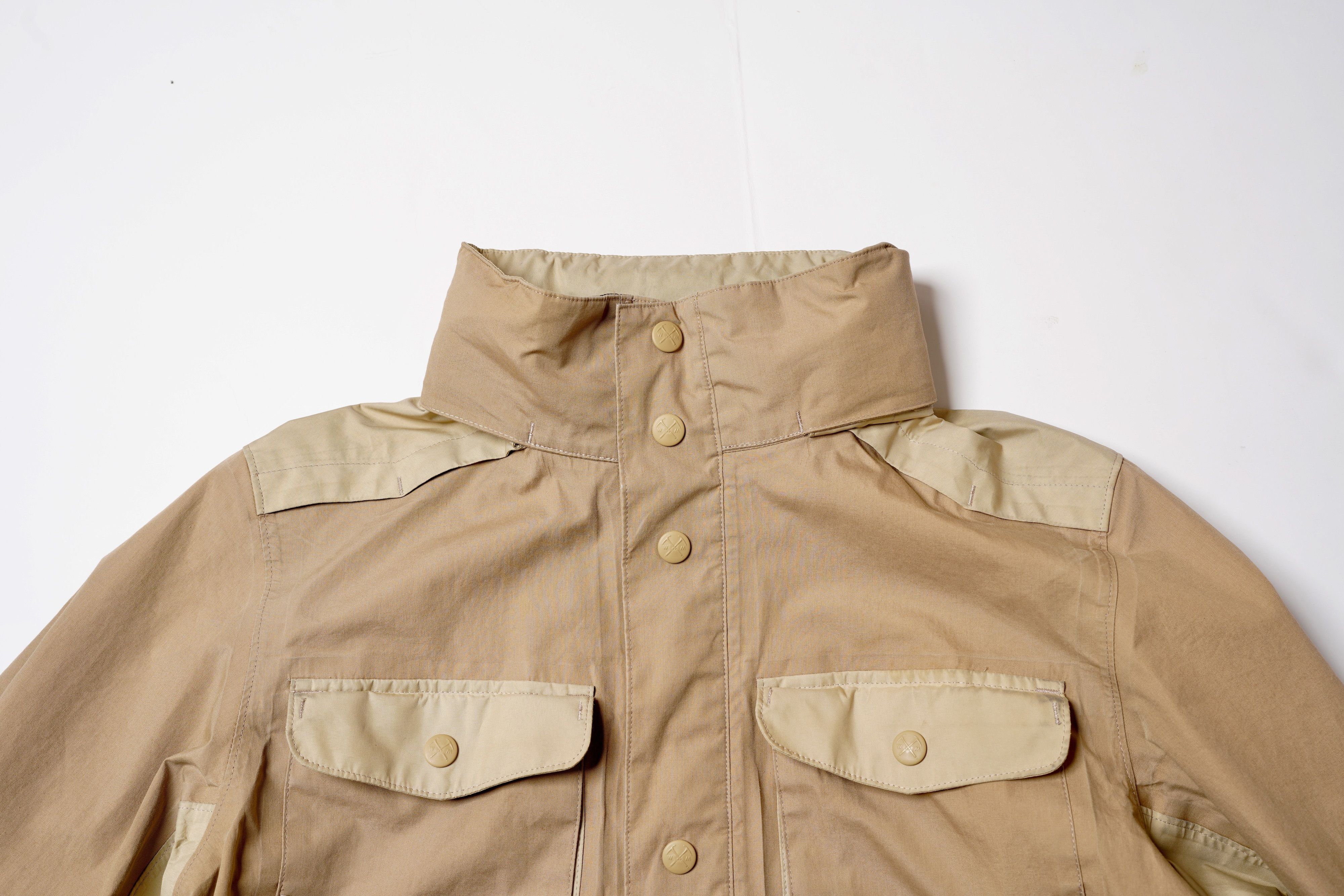 White Mountaineering Two-tone Raincoat Size US M / EU 48-50 / 2 - 3 Thumbnail