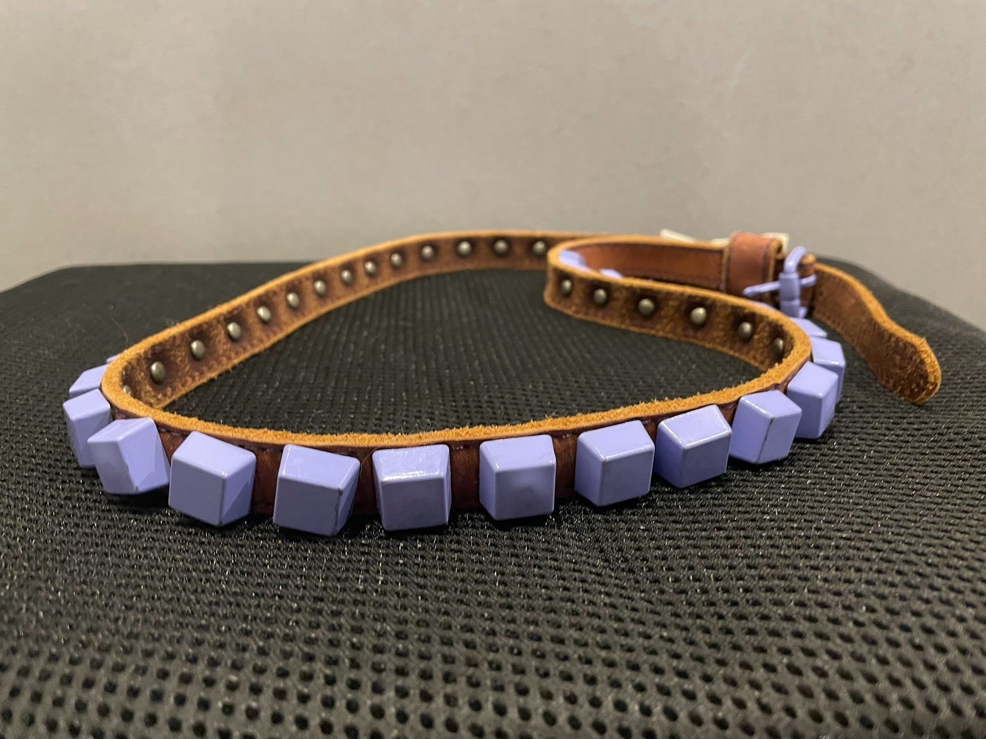 Diesel Diesel Purple Square Belt Size ONE SIZE - 1 Thumbnail