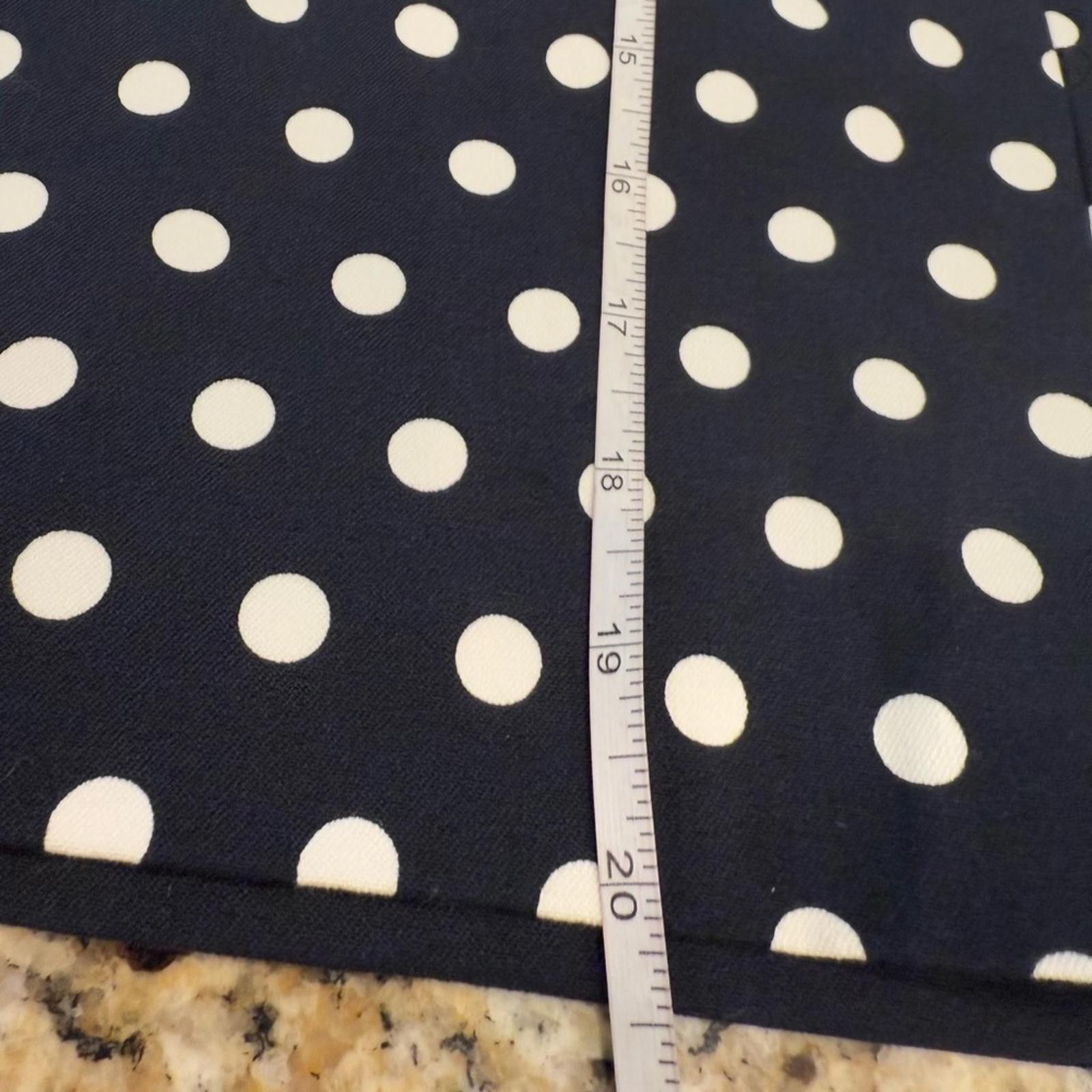 Other Banana Republic Factory black & white polka dot mini skirt 6 Size 28" / US 6 / IT 42 - 9 Thumbnail