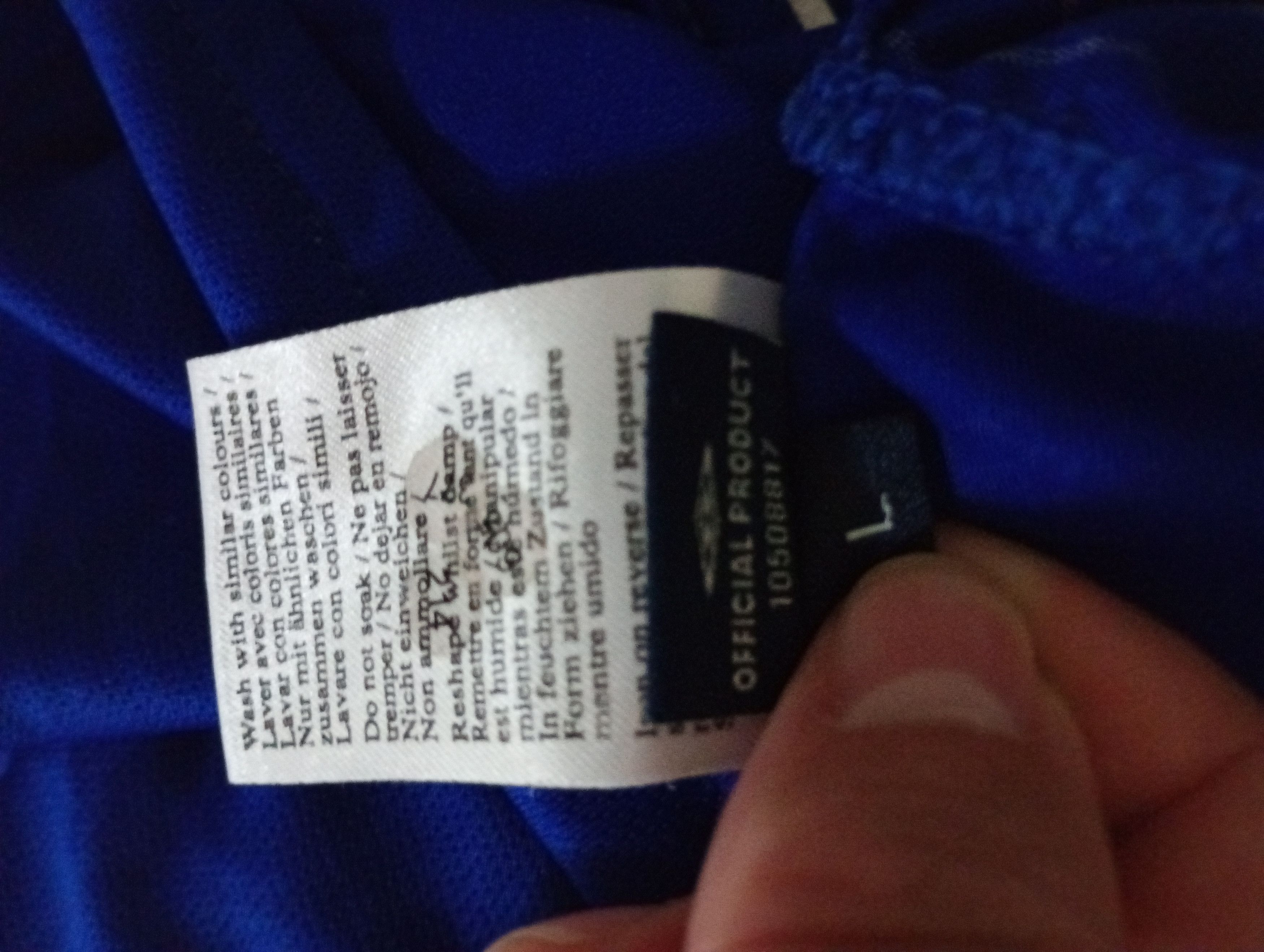 Umbro Umbro Everton FC Home Jersey 2005-2006 Size US L / EU 52-54 / 3 - 12 Thumbnail