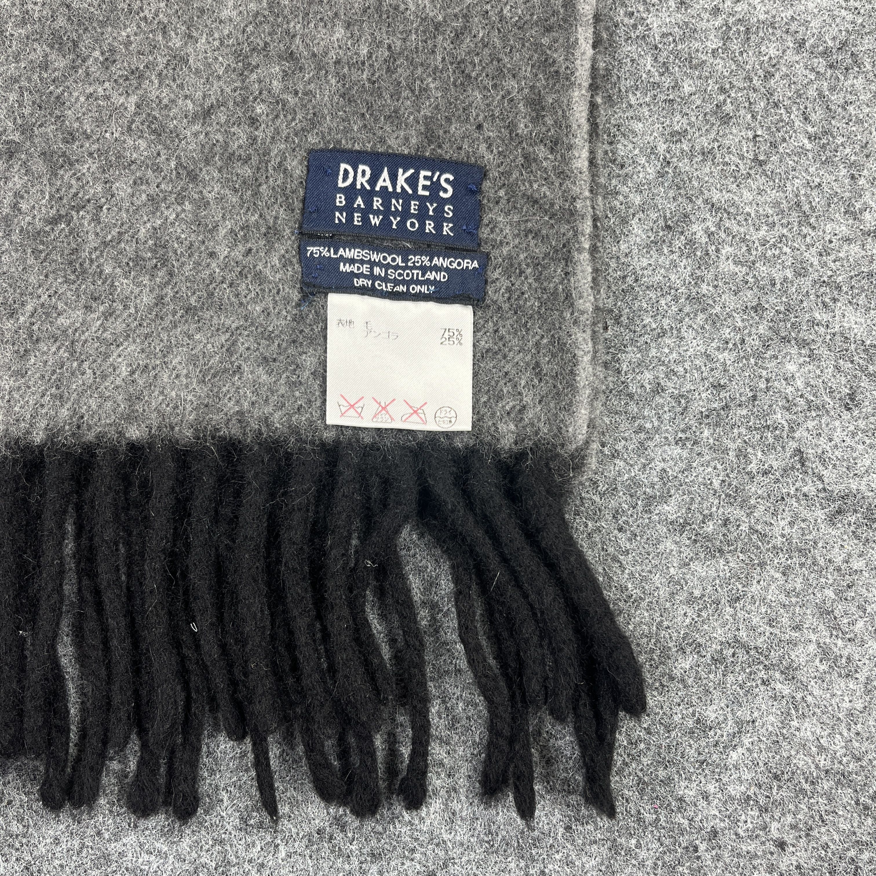 Barneys New York Drake Scarf / Muffler / Neckwear T957 Size ONE SIZE - 8 Thumbnail