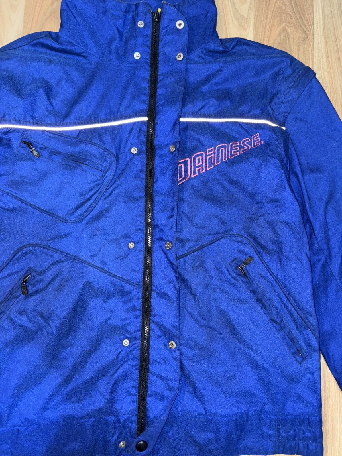 Dainese Vintage 90s Dainese Convertible Zip-Off Sleeve Enduro Jacket Size US L / EU 52-54 / 3 - 8 Thumbnail