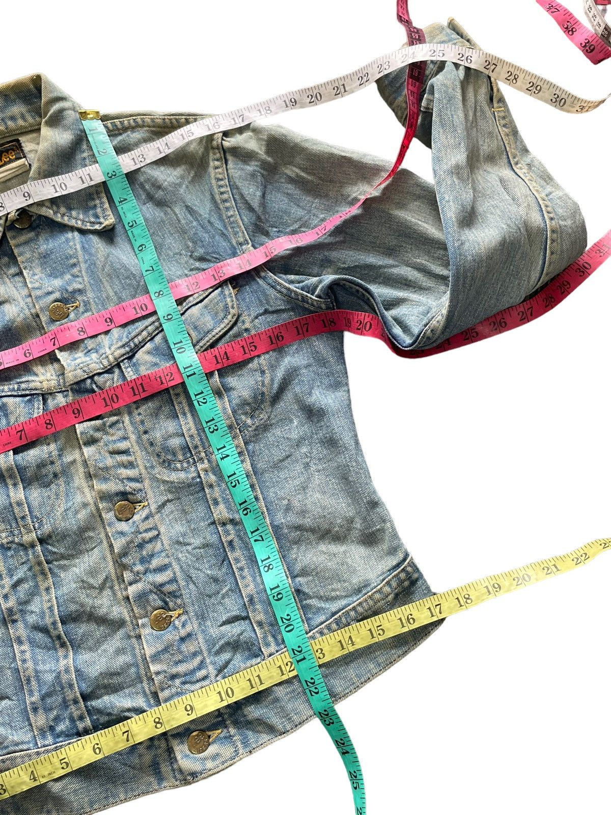 Lee Vintage 80’s Lee Riders Denim Jacket Size US S / EU 44-46 / 1 - 13 Thumbnail