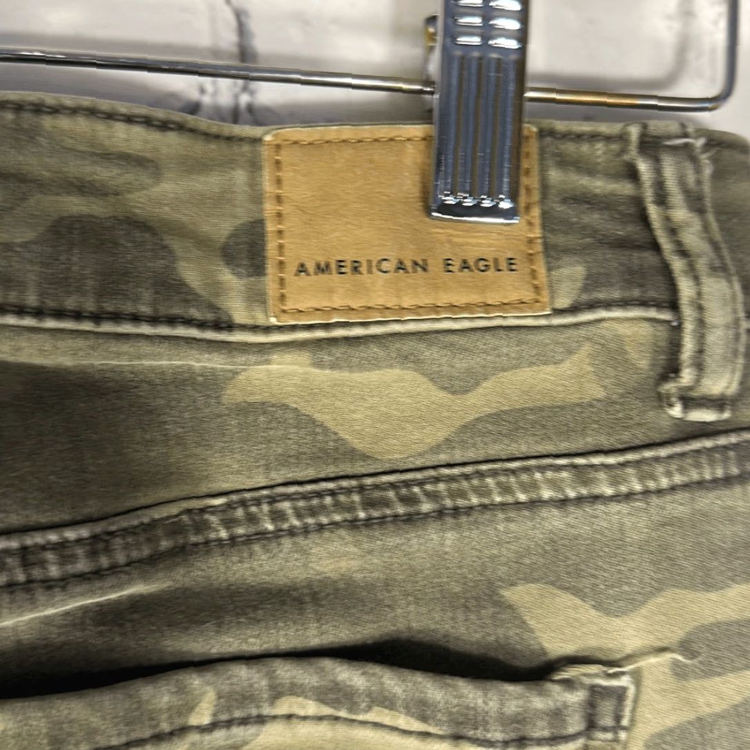 Vintage American Eagle AE Jeans Womens 4 Camo Hi Rise Jegging Super Stretch Legging Size 27" / US 4 / IT 40 - 4 Thumbnail